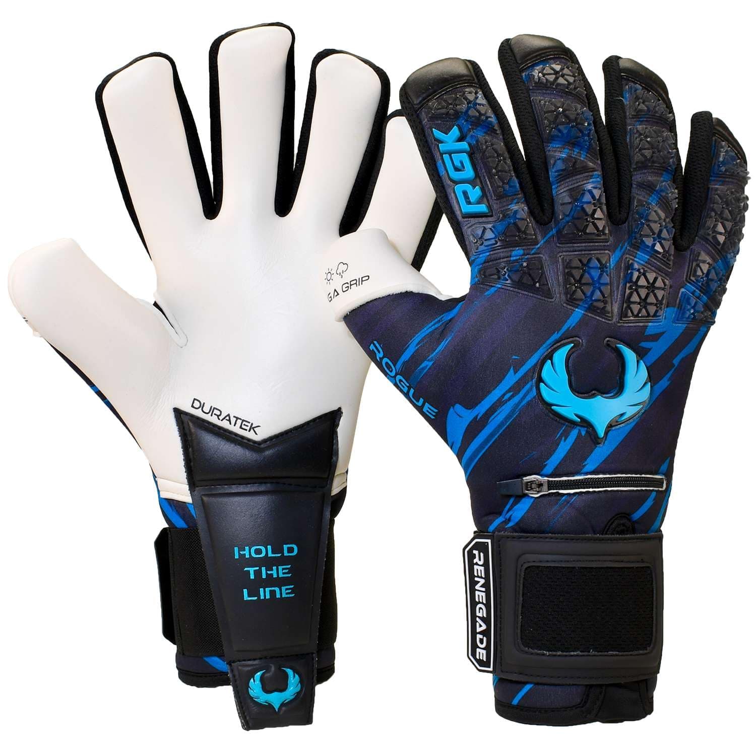 Limited Edition Rogue Goalie Gloves with Microbe-Guard (Sizes 6-11, 8 Styles, Lvl 4+) Pro Fingersaves | Only 1500 Made in Each Style | 4mm Giga | Best Grip & Protection | Adult, Youth