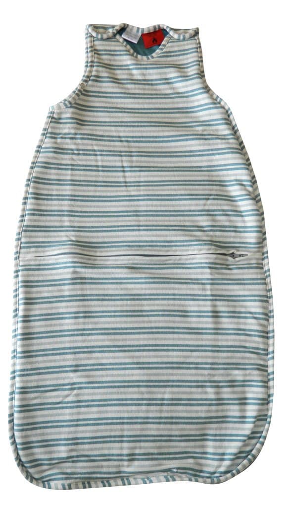 Sweet Cheeks Merino wool Winter weight Sleeping Sack NB-2 Yrs Teal Stripe
