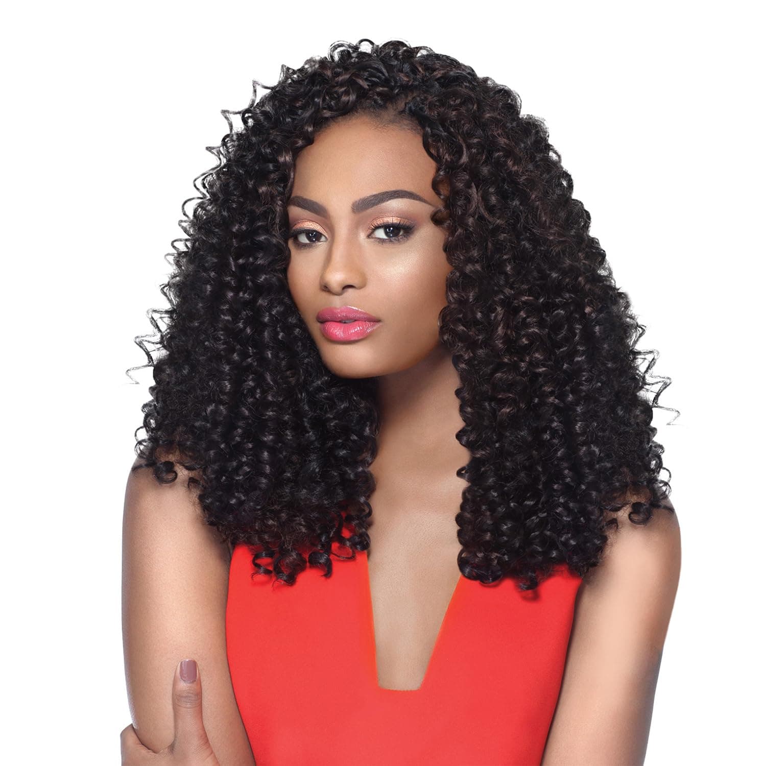 Synthetic Hair Crochet Braids X-Pression Braid 4 In 1 Loop Bohemian Curl 14" (6-Pack, F4/30)