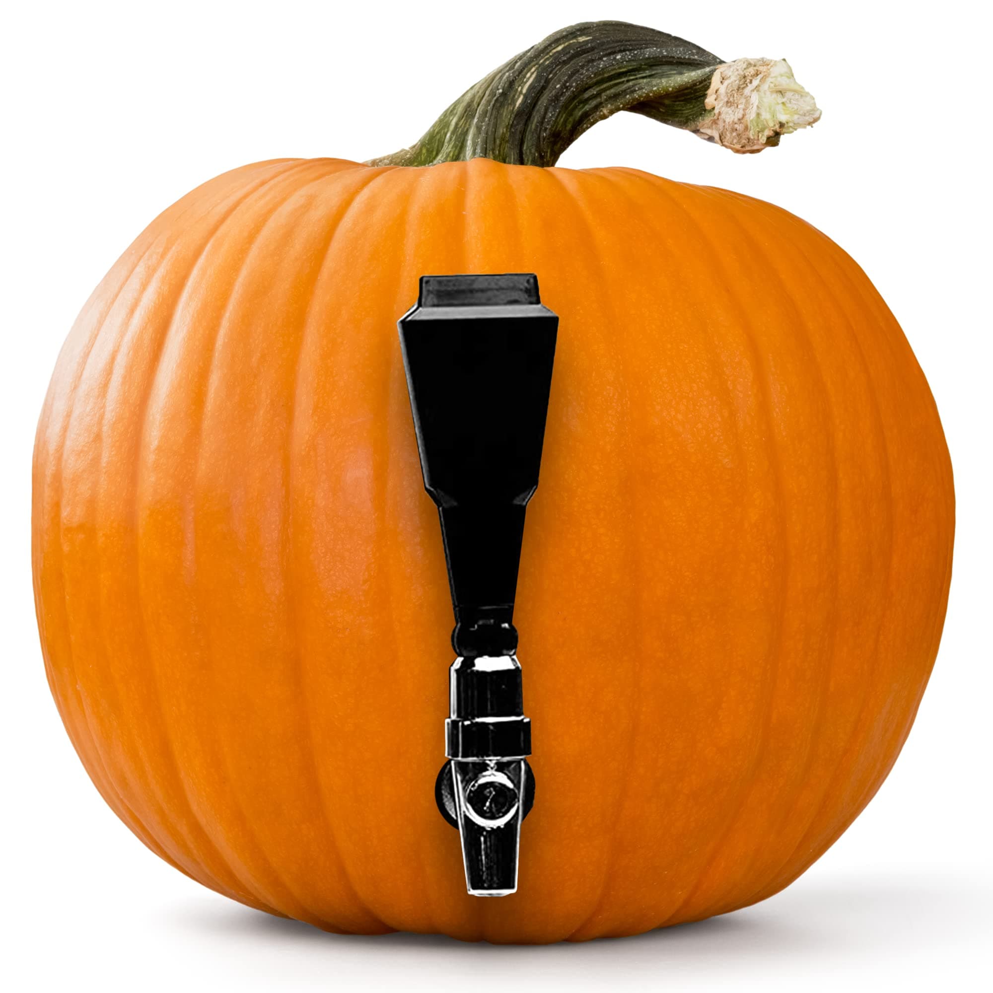 Fruit Keg Tapping & Spout Kit: Stainless Steel Drink Dispenser Set for Pumpkins & Other Fruits - Fun Home Bar Gadgets & Cocktail Party Supplies