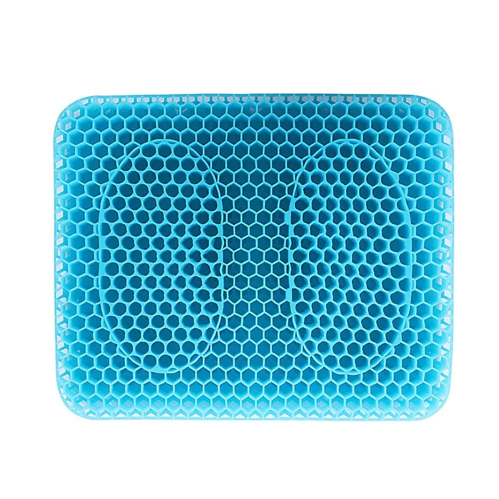 Fangoshop 42 * 35 * 3.8cm summer honeycomb gel cool cushion leather massage cushion summer office seat sofa car