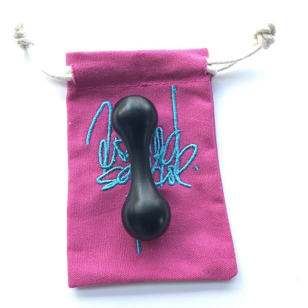 AroundSquare Large Knucklebone Skill Toy - Begleri - (Black)