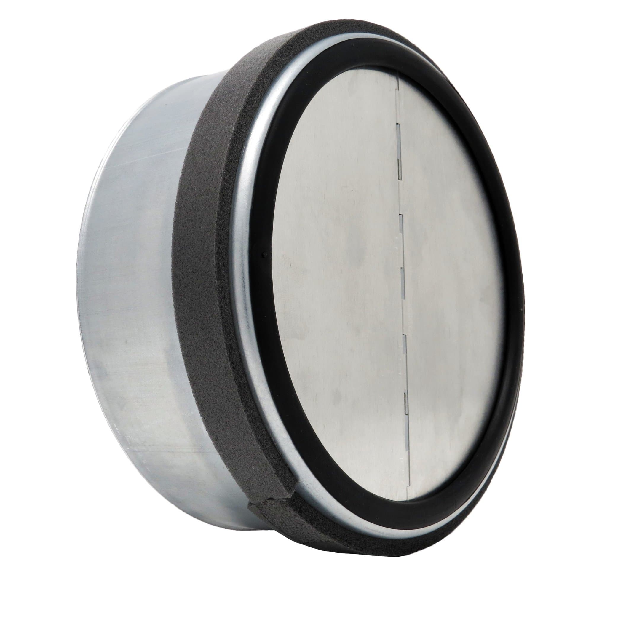 ALDES 8 Inch Round Spring Loaded Backdraft Damper - Professional Grade