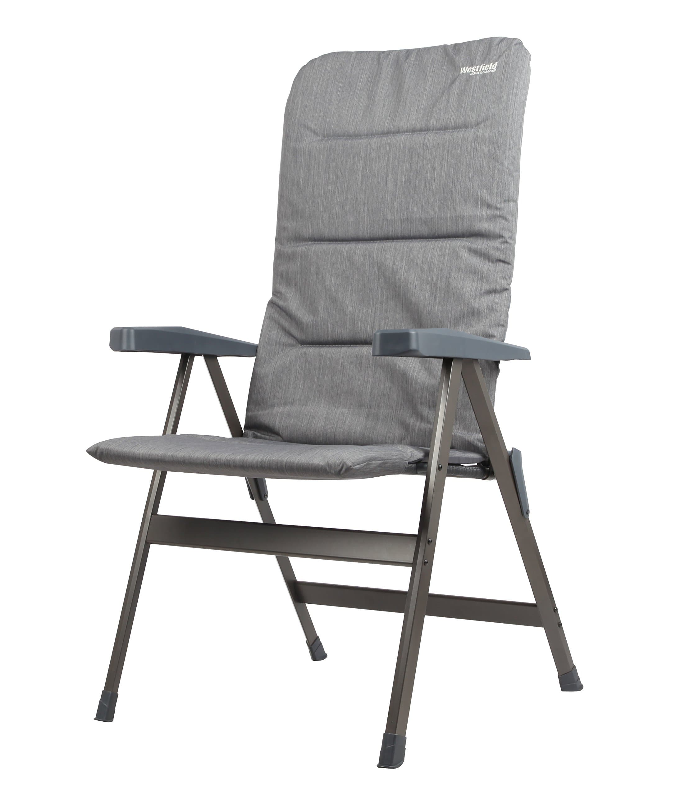 Westfield Diamond Foldable Camping Chair with Detachable Cushion