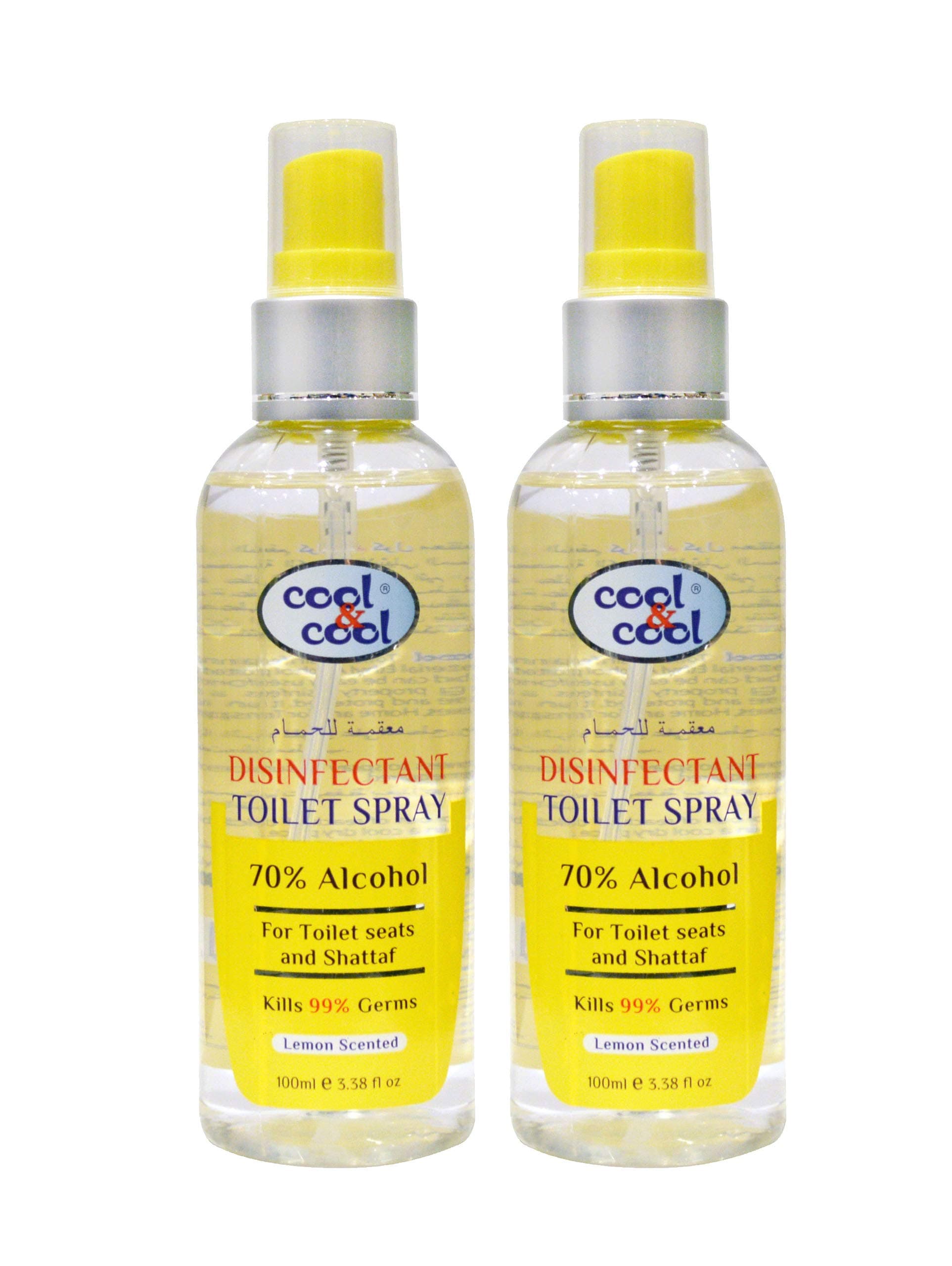 Disinfectant Toilet Spray, 2 x 100 ml