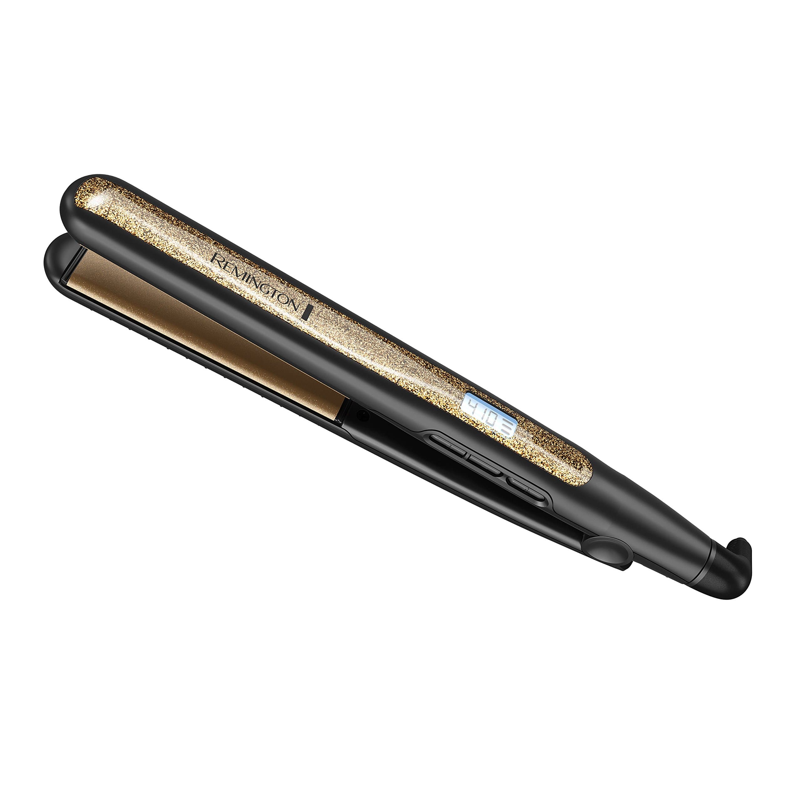 S6501 1” Ultimate Ceramic Flat Iron with Protection Against Frizz, Smooth Glide Hair Straightener, High Heat and Temperature Lock