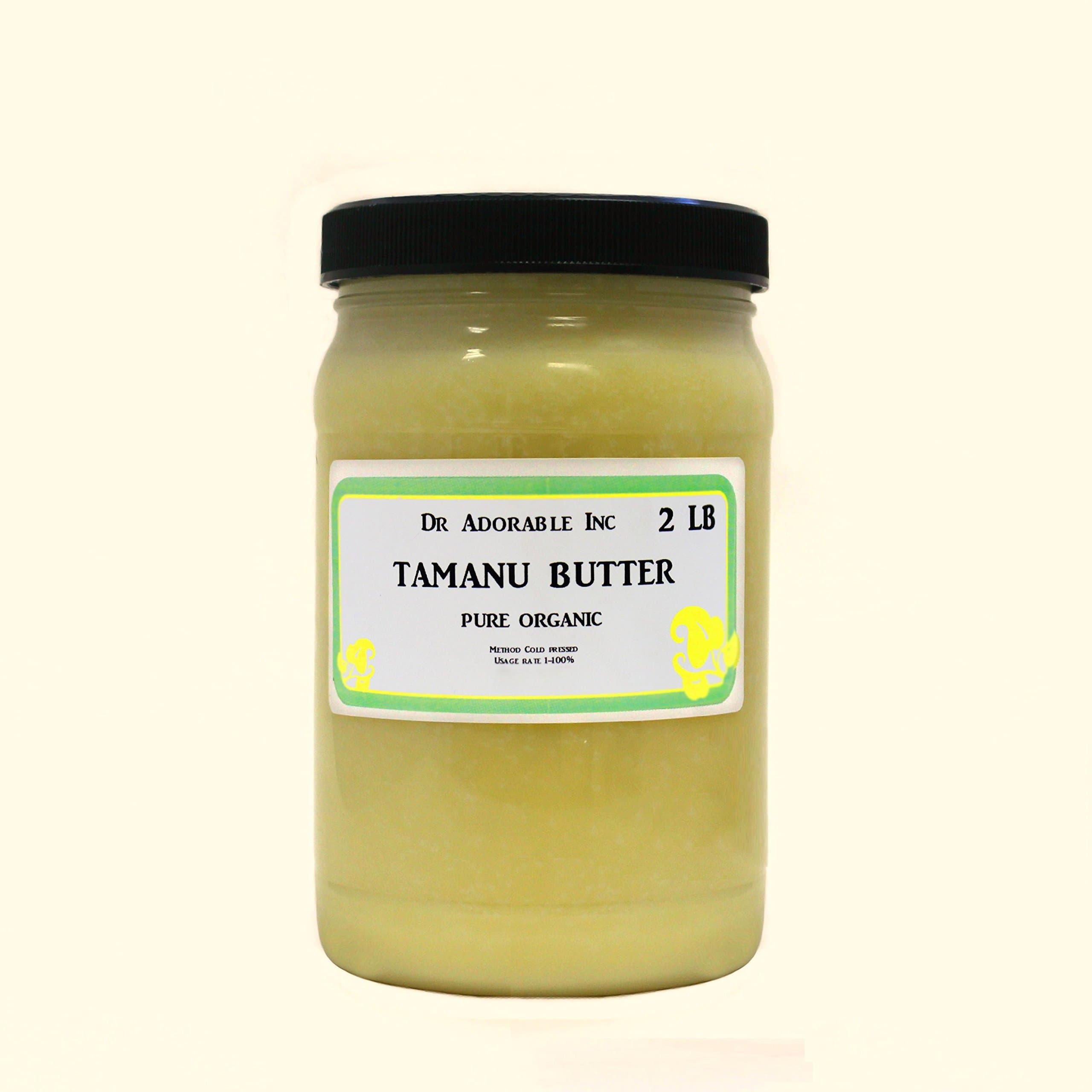 Premium Organic Tamanu Butter 100% Pure Raw Cold Pressed 32 oz/ 2 Lb