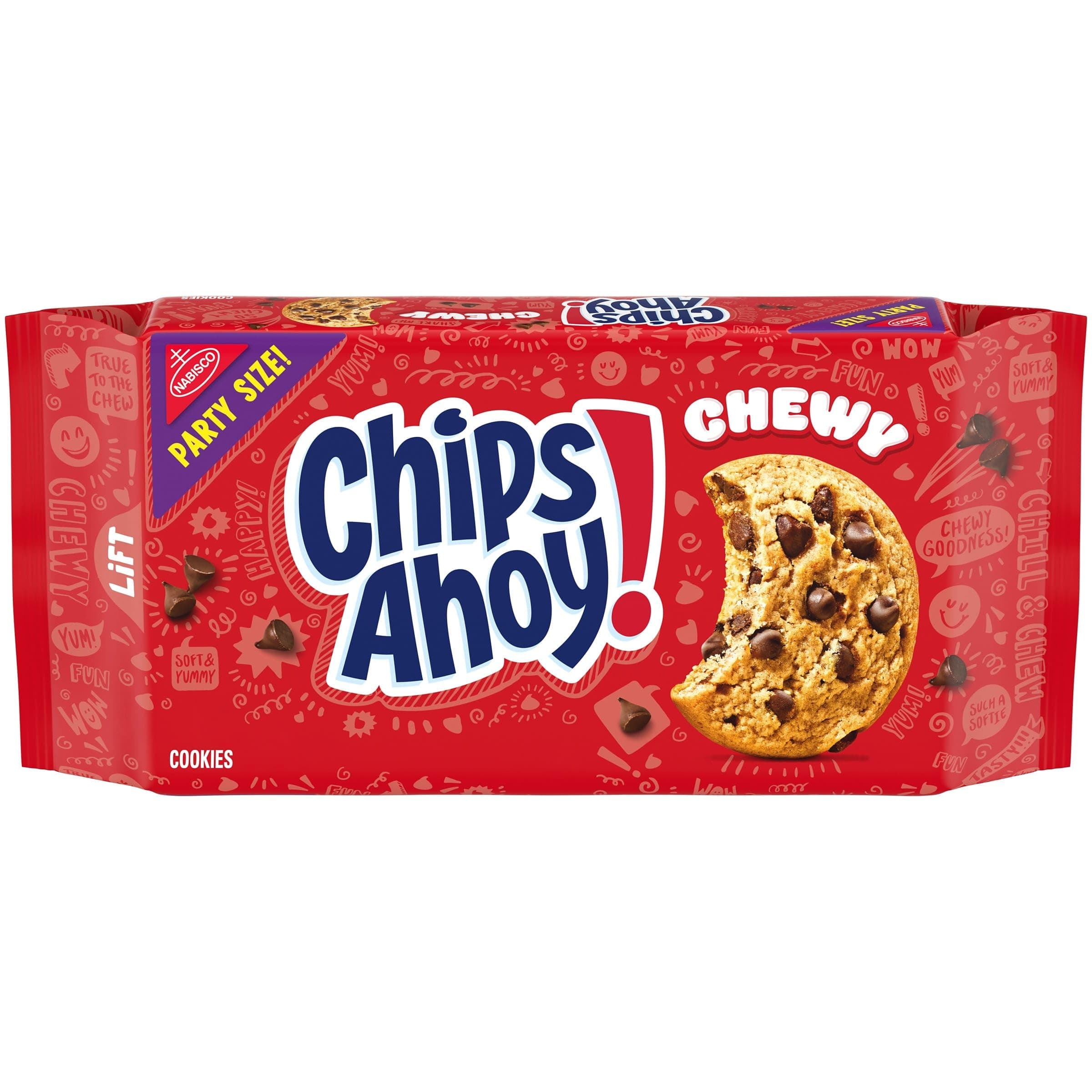 Chewy Chocolate Chip Cookies, Party Size, 26 oz
