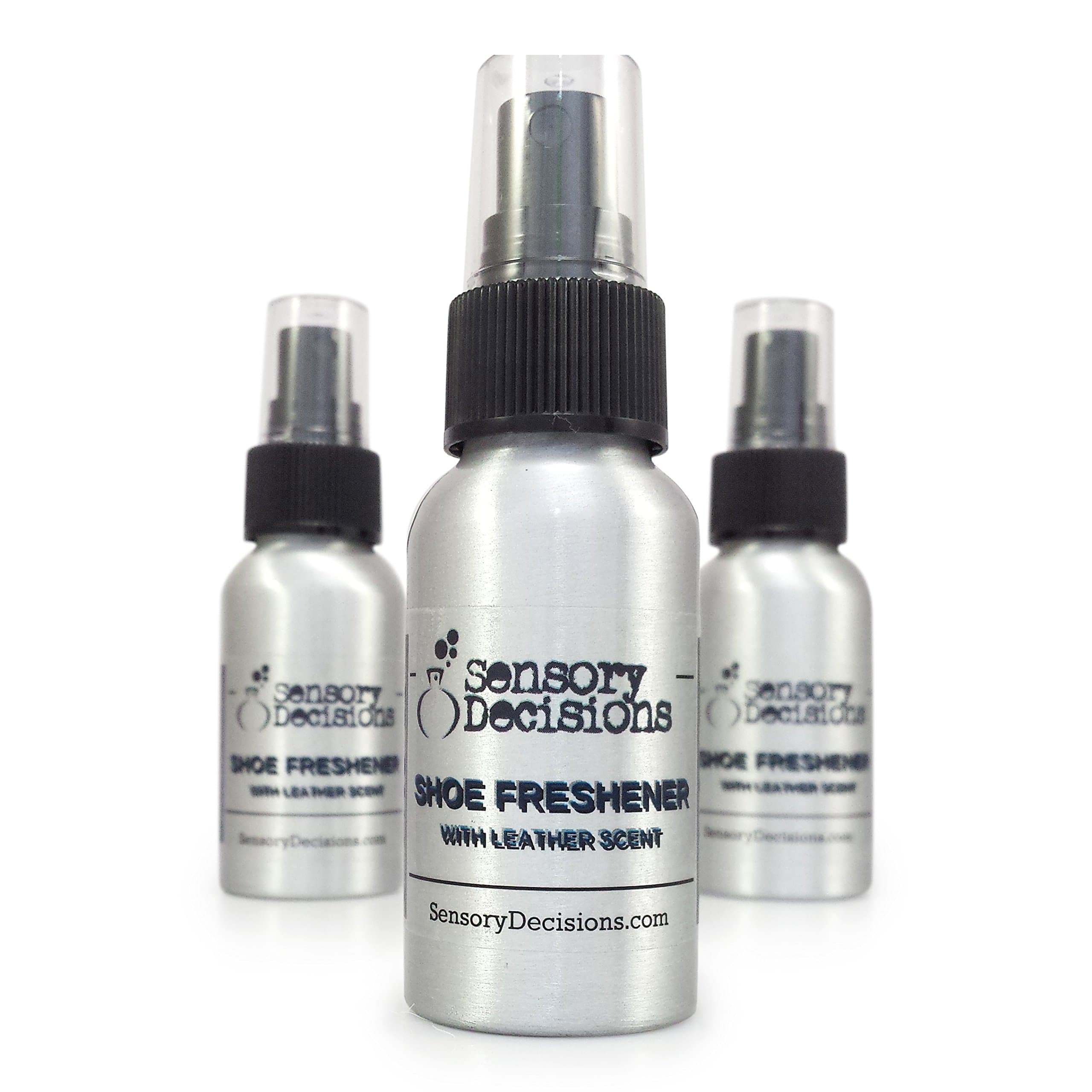Sensory Decisions Shoe Freshener Spray - Shoe Sanitizer and Deodorizer, with New Shoe Smell