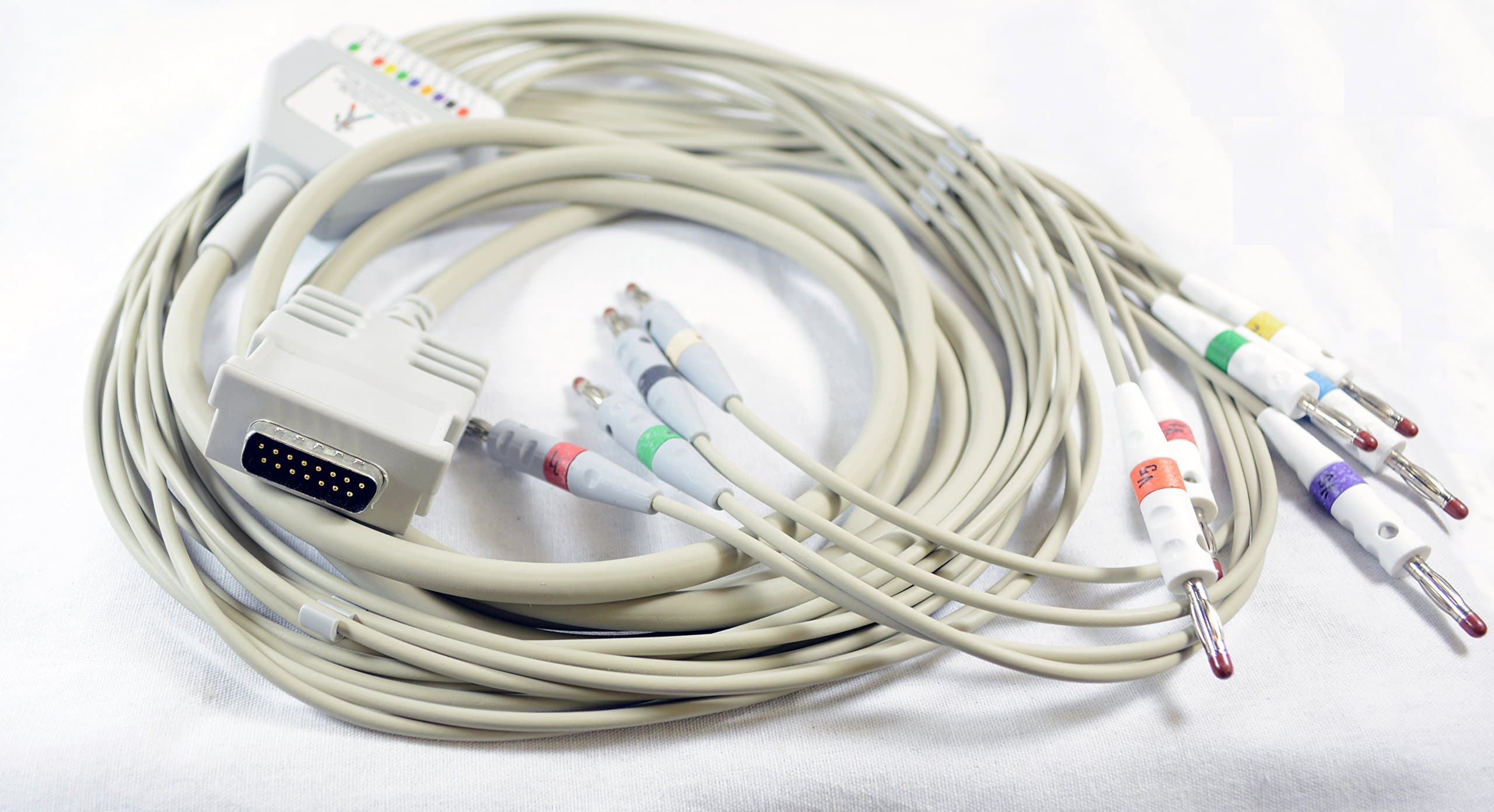 Burdick® EK10 Compatible 10 Lead EKG Resting Cable 012-0700-00 Generic