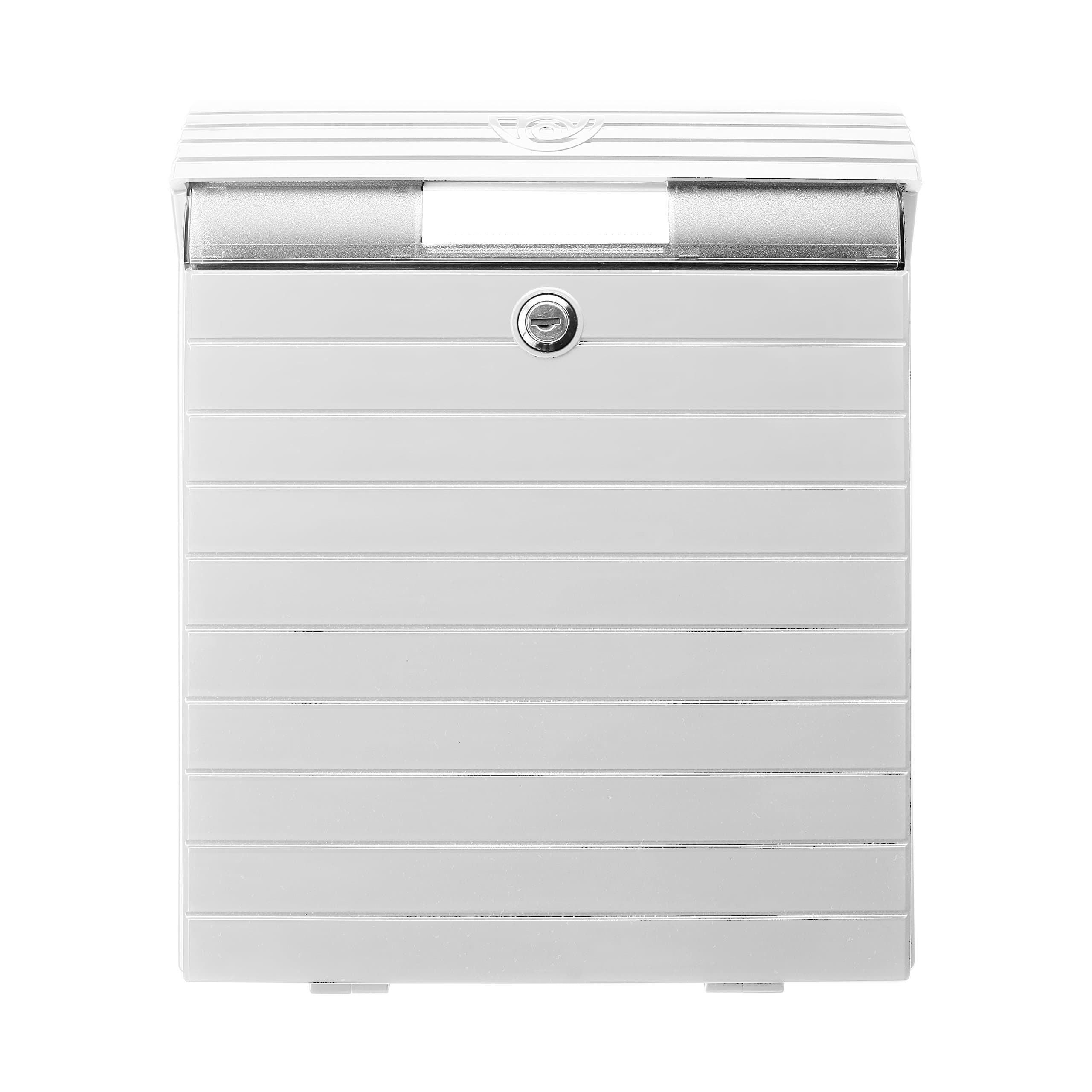 Tatay 0043007 Large Outdoor Mailbox ofGreat Strength And Durability, Abs Plastic, White, 380 X 300 X 126 Mm