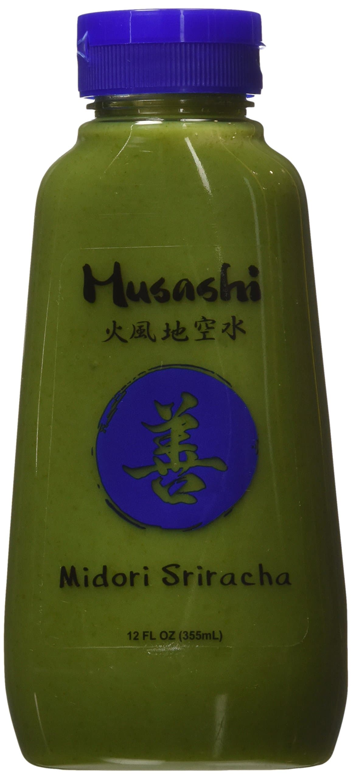 Midori Green Chili Sriracha Sauce by Musashi Foods (2 Pack)