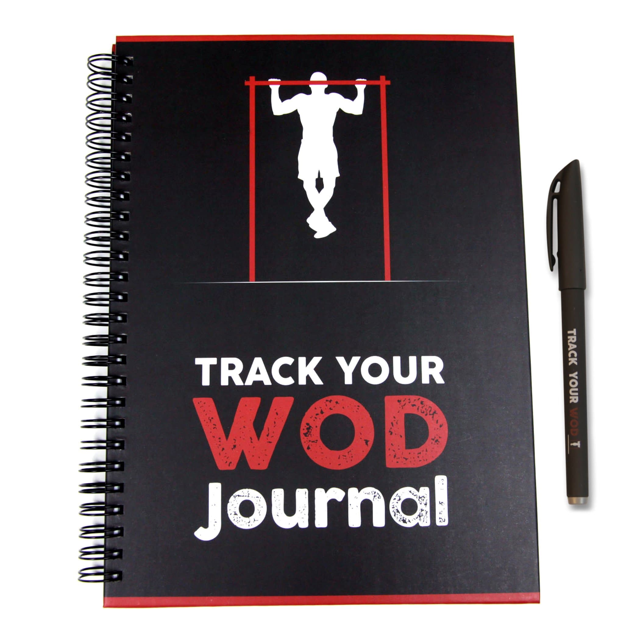 Track Your WOD Journal - The Ultimate CrossFit WOD Tracking Journal. 6x9 Hardcover