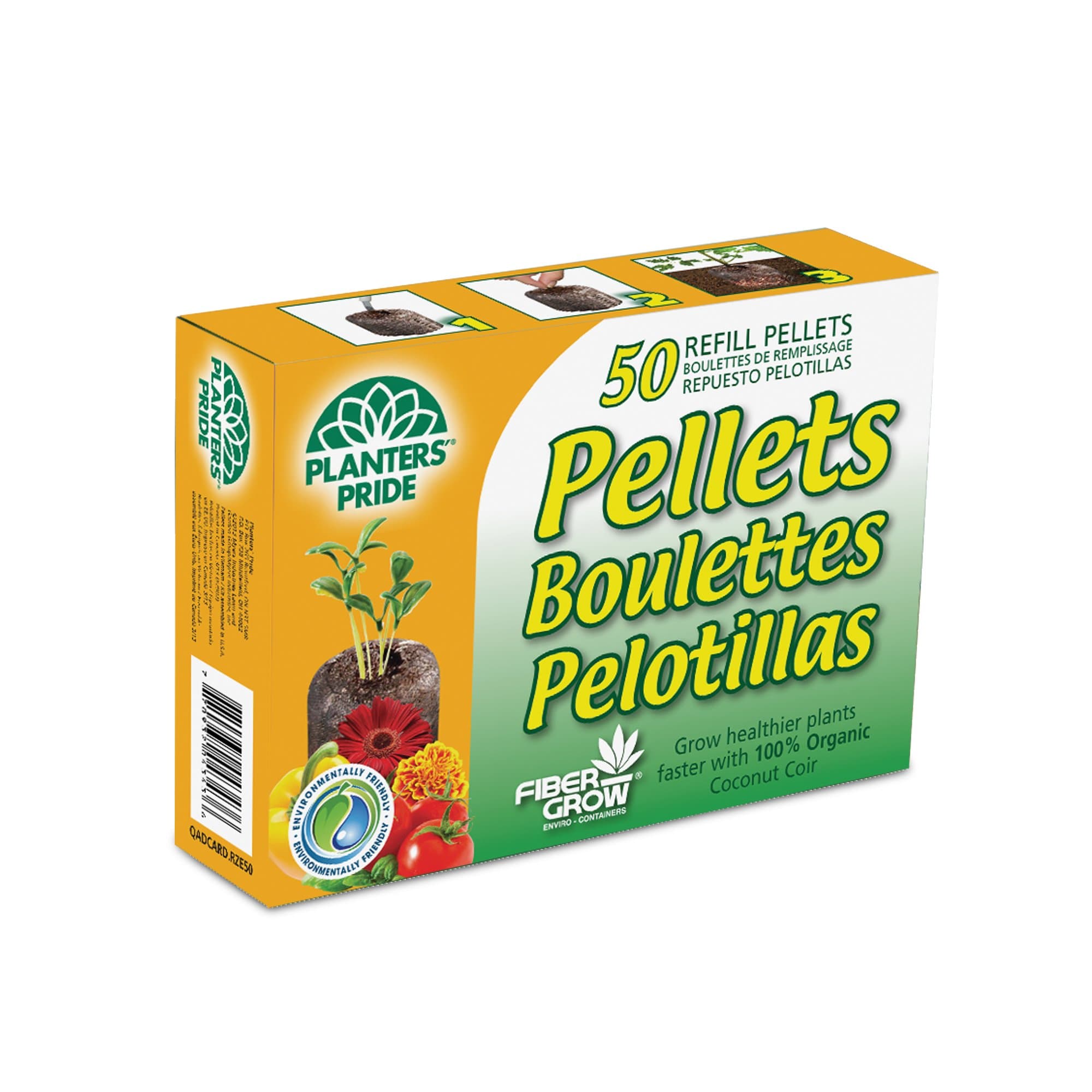 Planters Pride RZE0042-4 50-Count Fiber Grow Pellet Refills