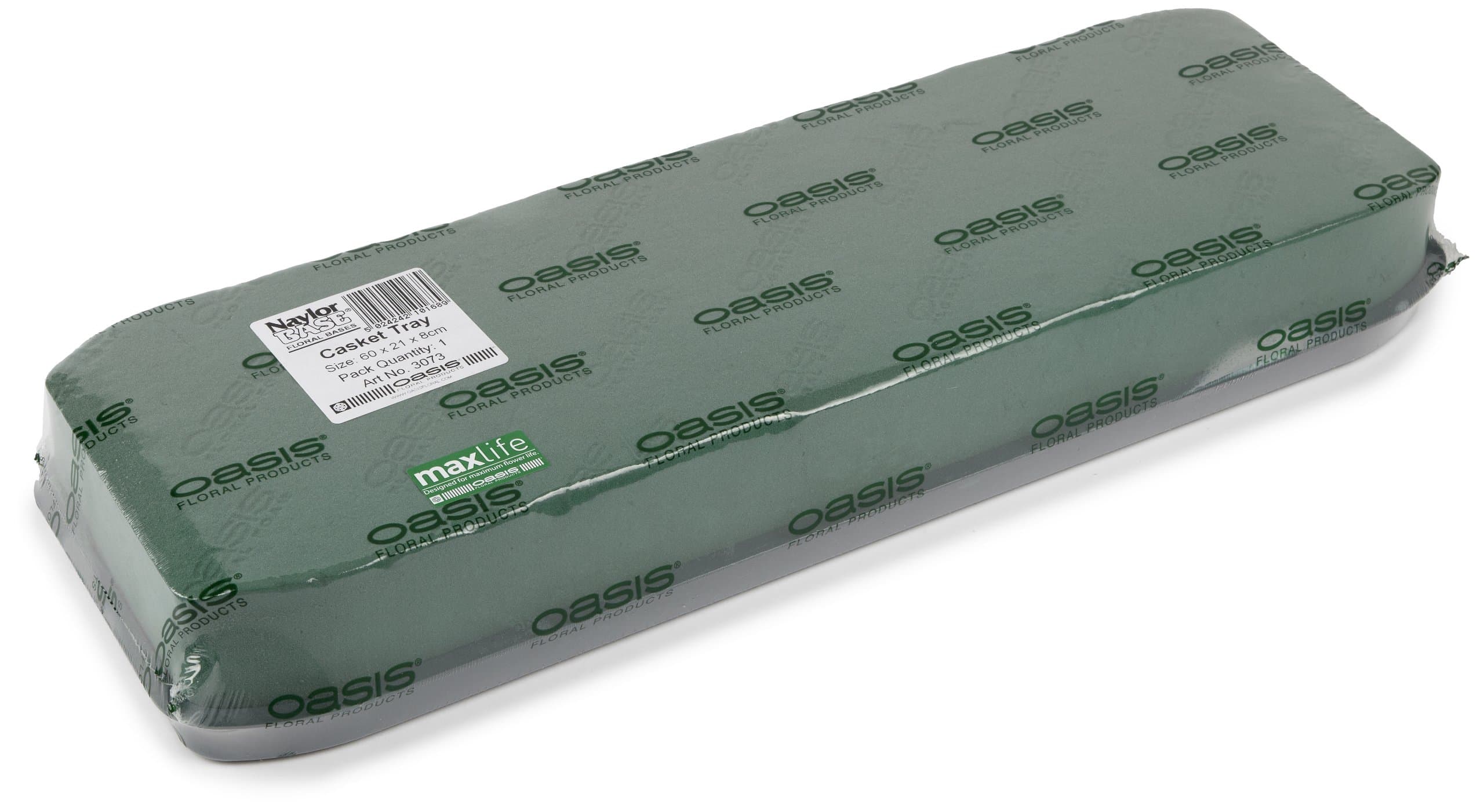 Smithers Oasis Plastic Backed Floral Foam Casket Tray 60cm (23.5")