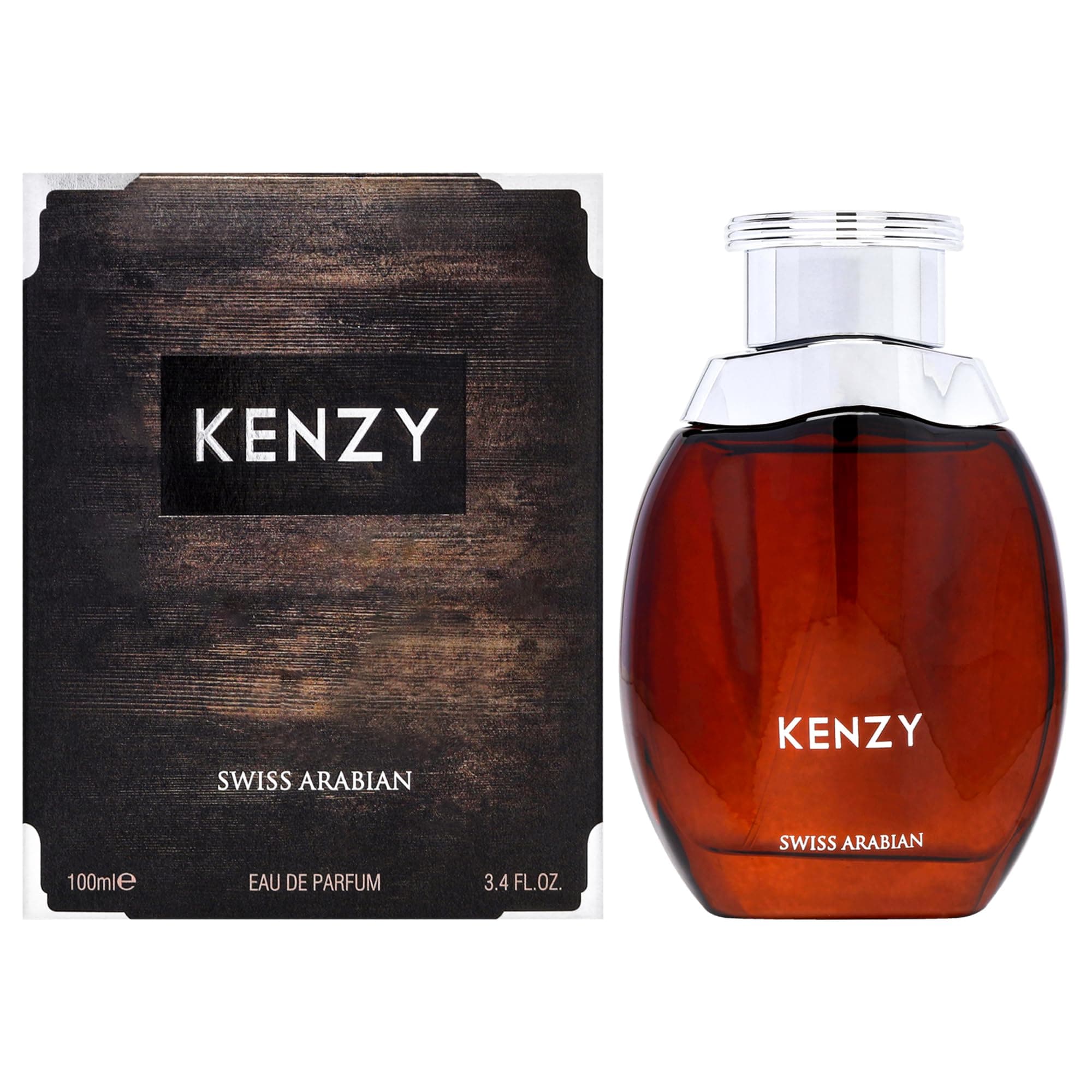 Kenzy - Luxury Products From Dubai - Long Lasting, Addictive Personal EDP Spray Fragrance - Seductive Signature Aroma - 3.4 Oz