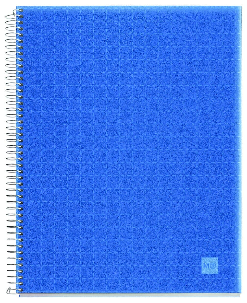 Michellius 47704 Ring Notebook, A6, Square Ruled, Candy Cord, Astral Blue