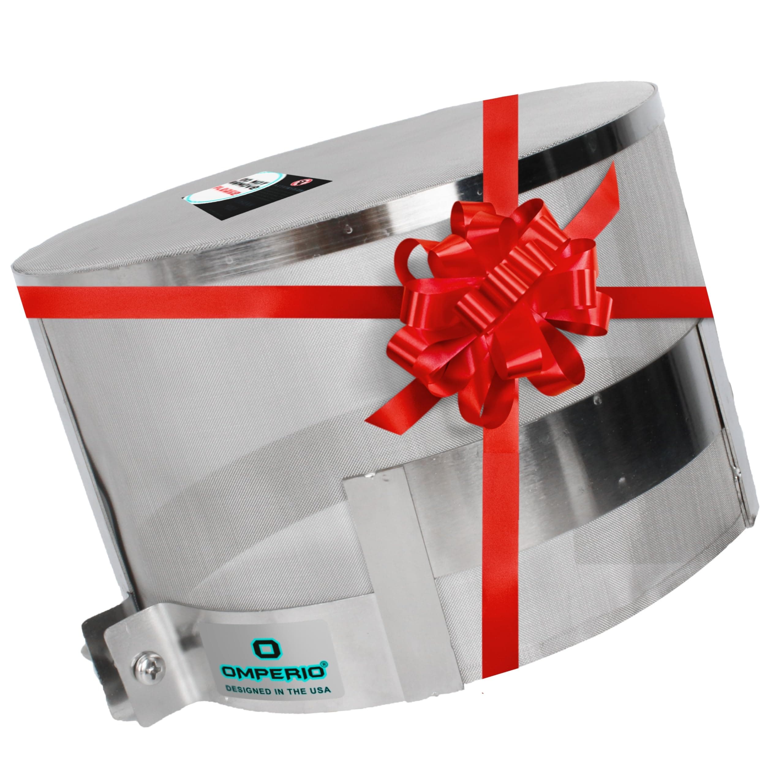 OMPERIO Smart Meter Cover RF-Radiation Shield Guard EMF Protection, Reduces EMF RF and 5G, Stainless Steel 316 Faraday Cage (Designed in USA by OMPERIO® Family Brand)