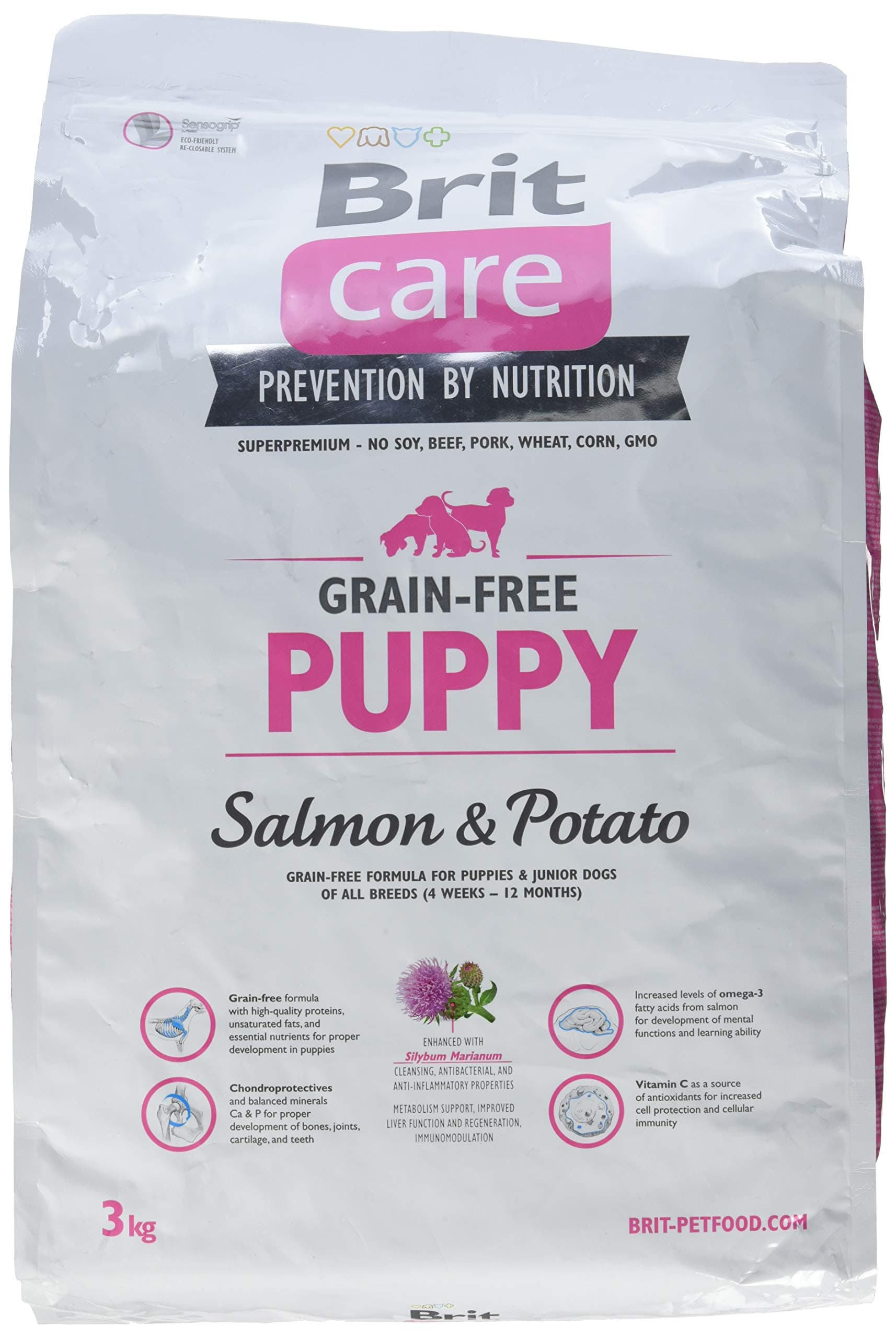 BritCare Grain-free Puppy Salmon & Potato 3 KG