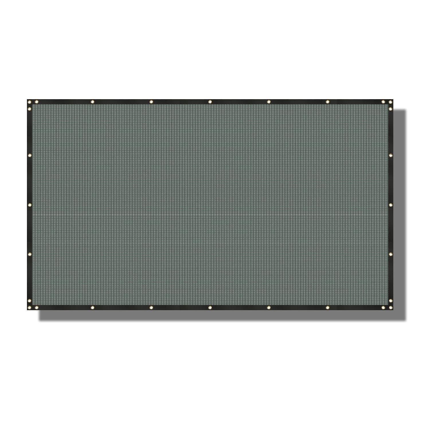 COARBOR 2'x45' Vinyl Coated Polyester (PVC) Mesh Privacy Fence Screen Fencing for Back Yard Deck Patio Garden Blocker Barrier 80% Blockage with Gommets on Edges 280GSM-Green