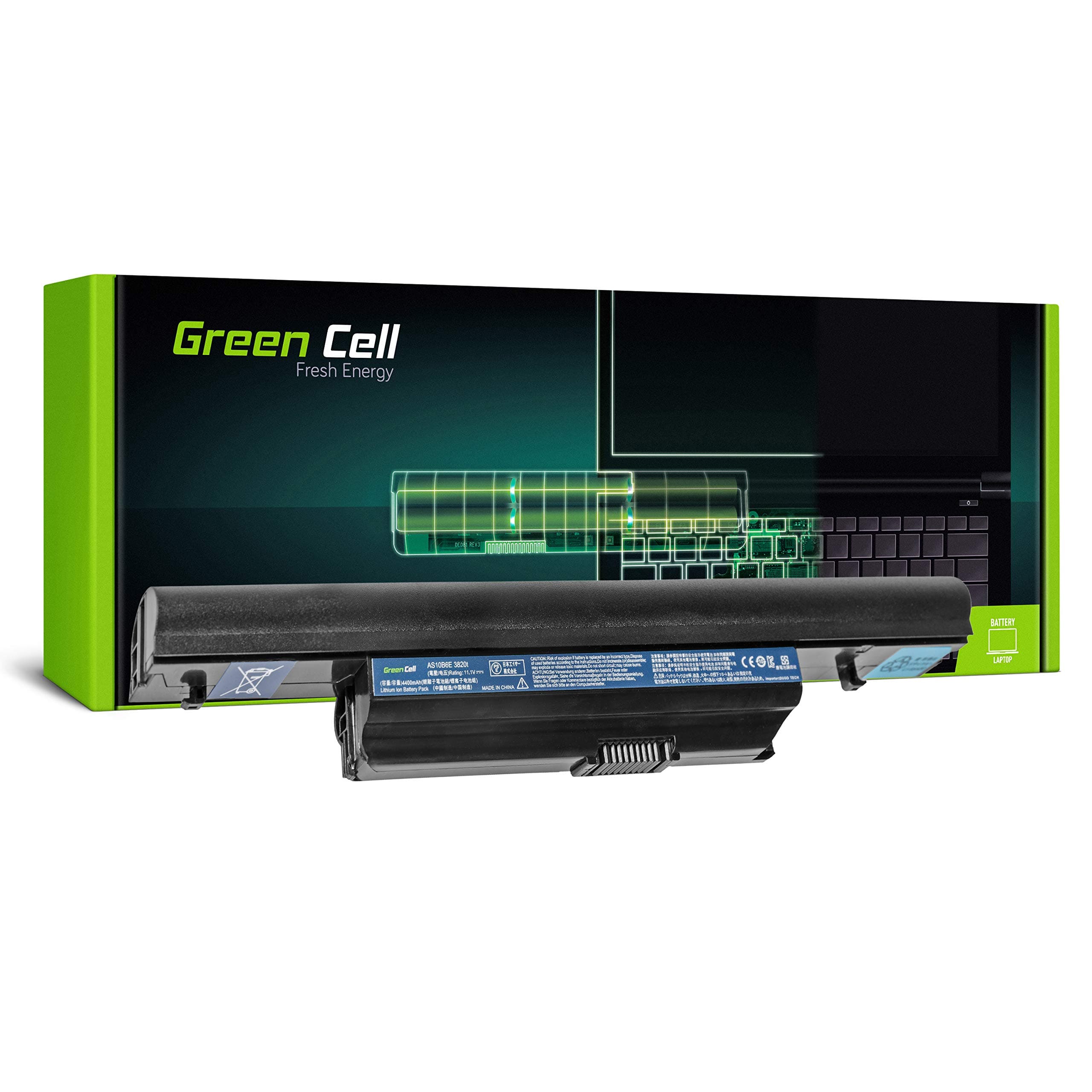 Green Cell Laptop Battery AS10B7E AS10B71 AS10B73 AS10B75 AS10B31 AS10B3E AS01B41 AS10B51 for Acer Aspire 5820 5820T 5820TG 5820TZG 3820TG 4820TG 5745G 5820G 5820TZ 7250 7339 7739 7739G 7739Z 7745G