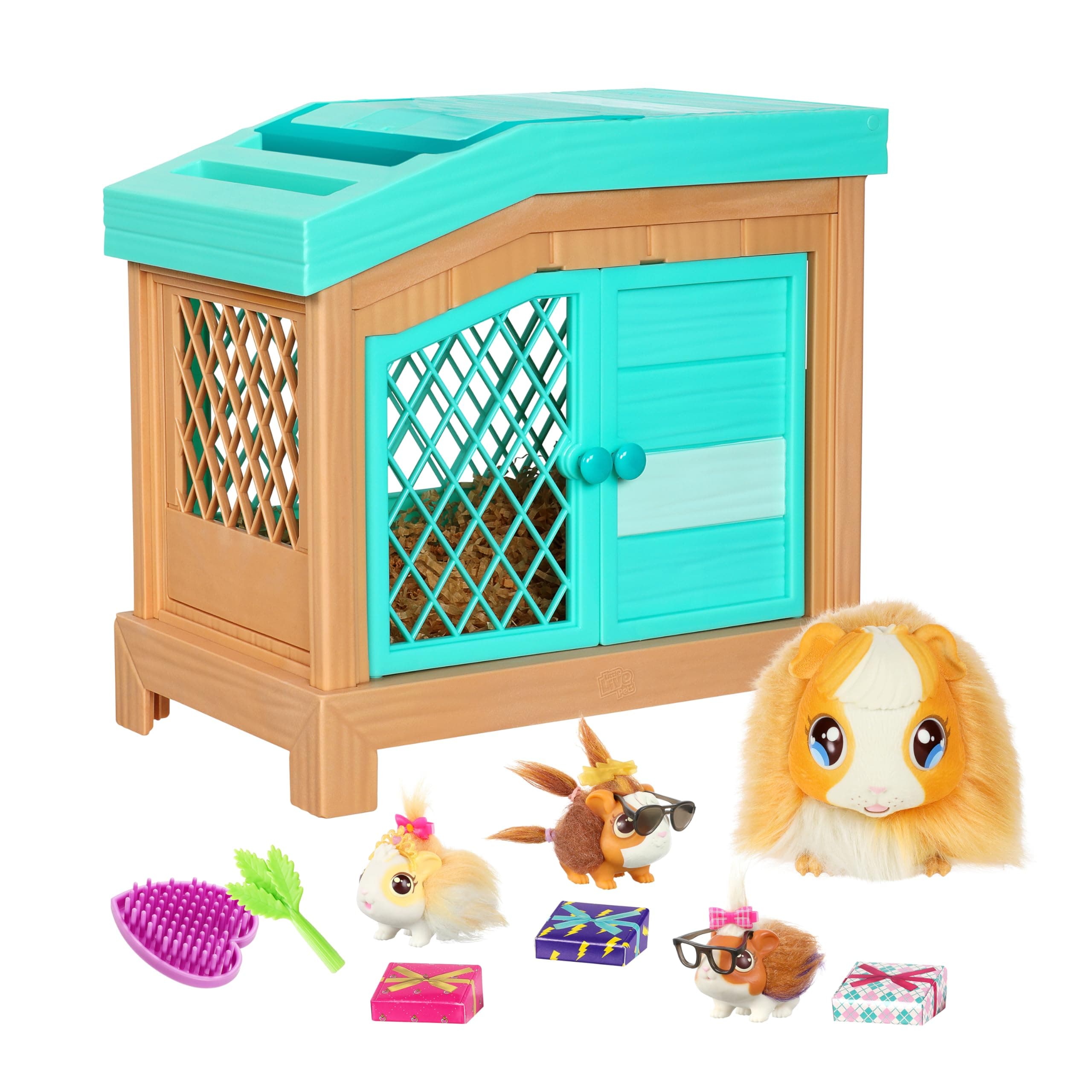 Mama Guinea Pig and Her Hutch Interactive Toy