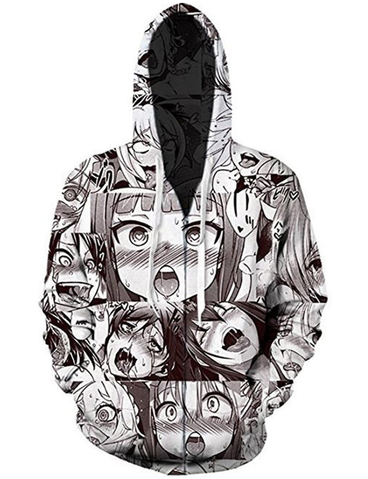 Unisex 3D Funny Creative Zip-Up Hoodies S-XXXL