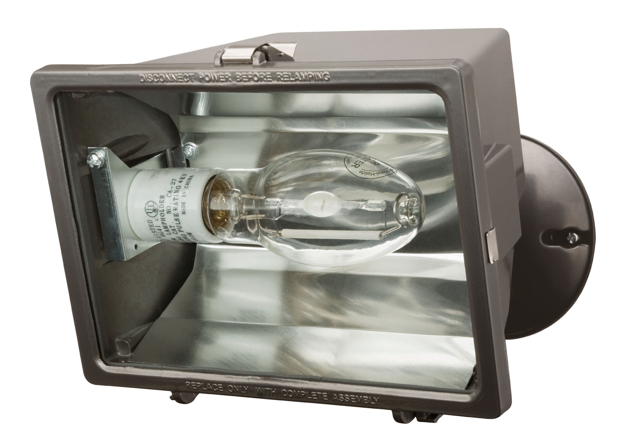 Lithonia Lighting OFL 100M 120 LP BZM4 Premium Flood Light with 100-Watt Metal Halide, Bronze