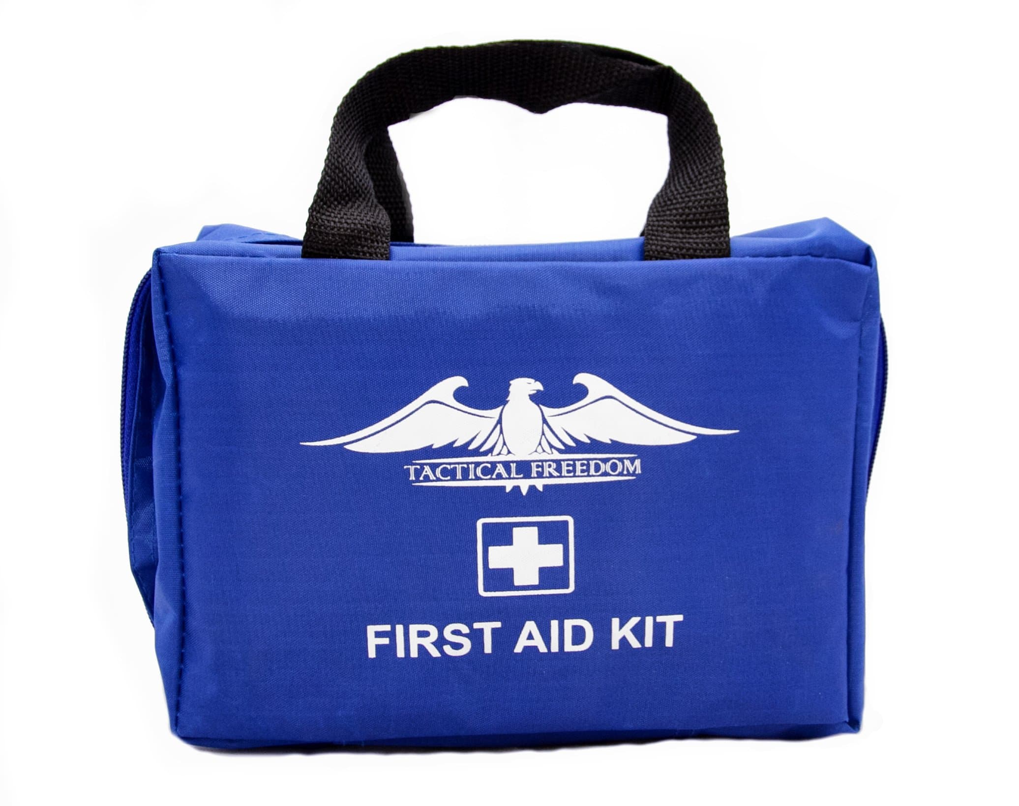 First Aid Kit Emergency Survival – Perfect for Backpacking, Boating, Camping, Hiking, Home, Travel, Business, Car. First Aid Kit Contains Belt Tourniquet, Trauma Pads, Cold Pack, Bandages and more