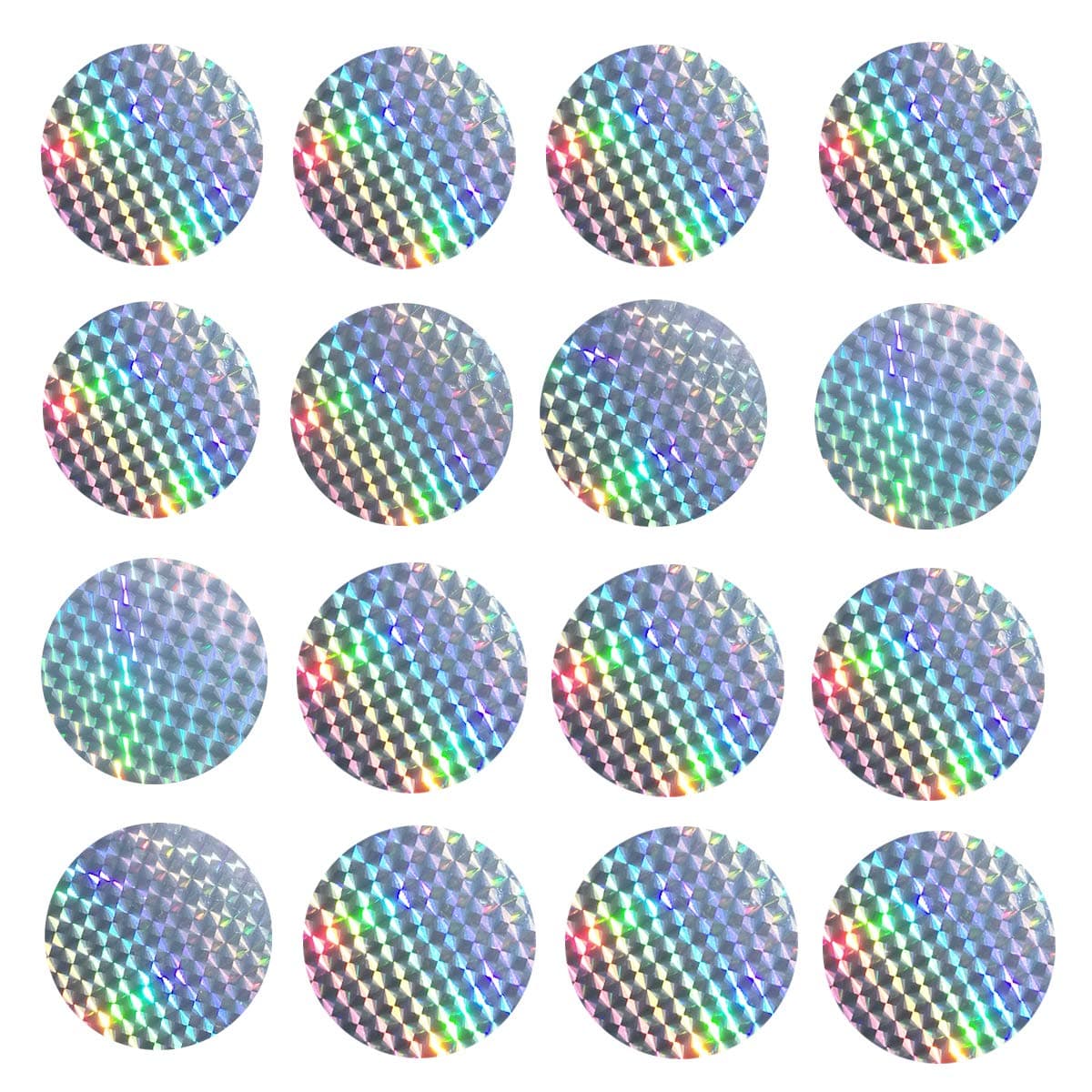 100 Pieces Anti Collision Window Stickers for Birds, Sticker Decals for Windows, Glass Awareness Decals Clings for Bird Strikes, Stop Birds from Hitting Windows, Circle-Style