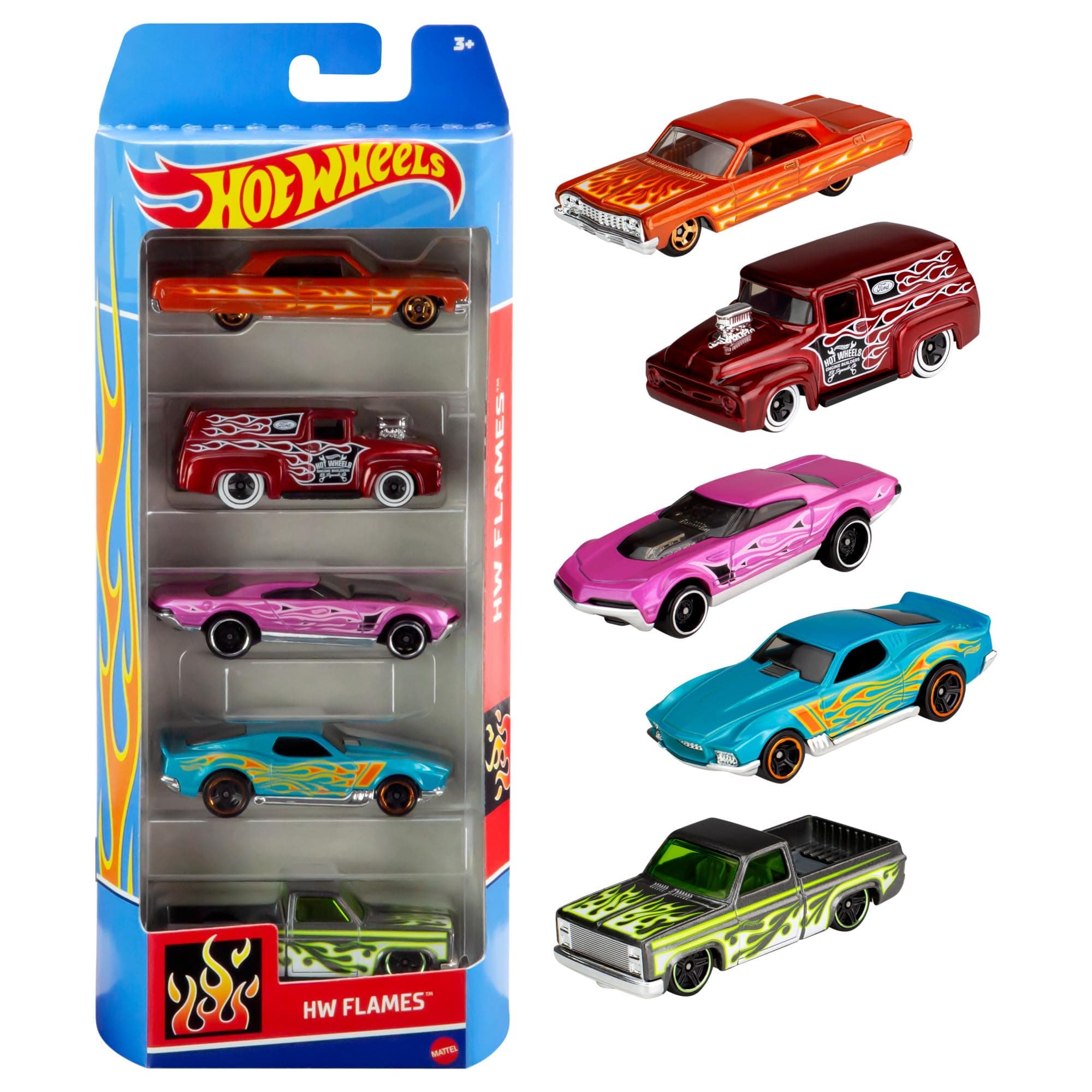 Hot Wheels 5-car pack