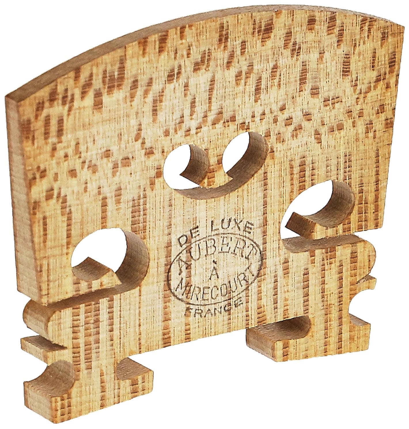 VB-10 De Luxe Old Violin Bridge – 4/4 Size – Premium European Maple, Tone-Enhancing, Custom Fit for Student & Professional Violins