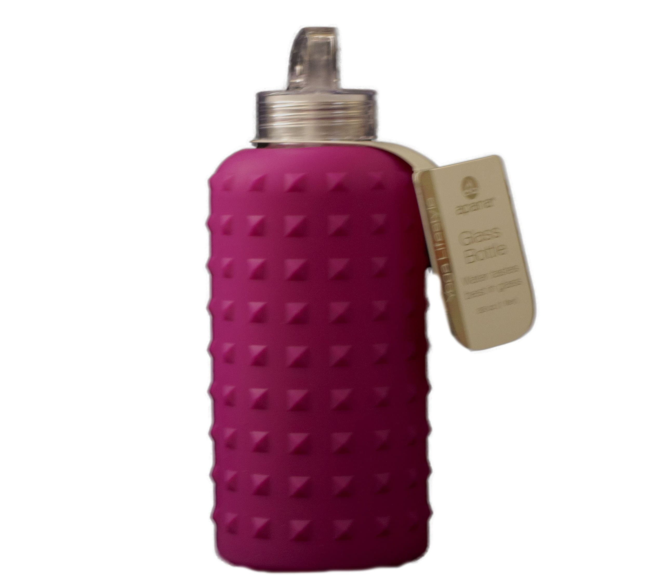 Apana 33oz Pyramid Spike Bottle-Raspberry