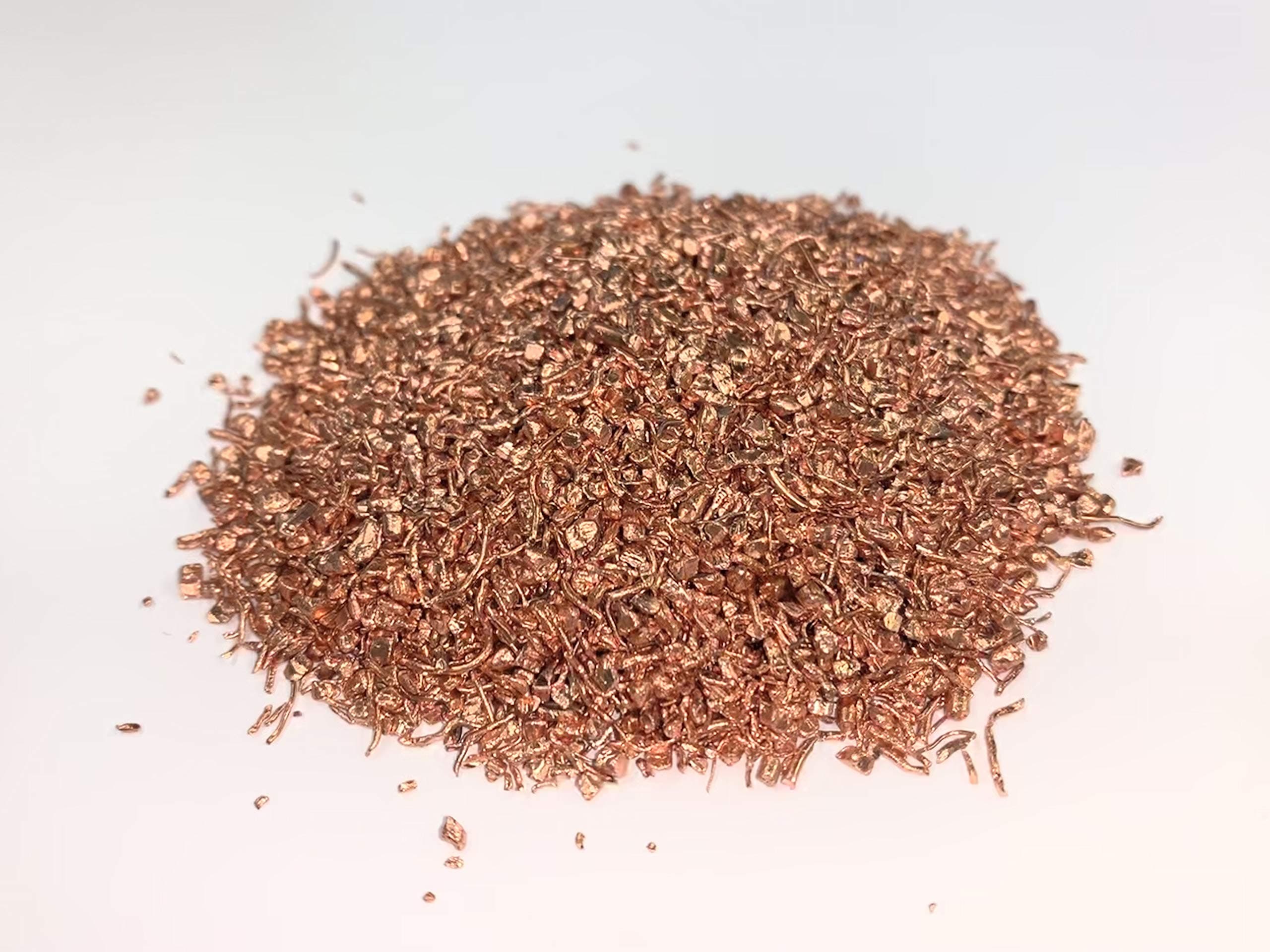 Roto Metals Copper Chop (1 Pound | 99.9+% Pure) Raw Copper