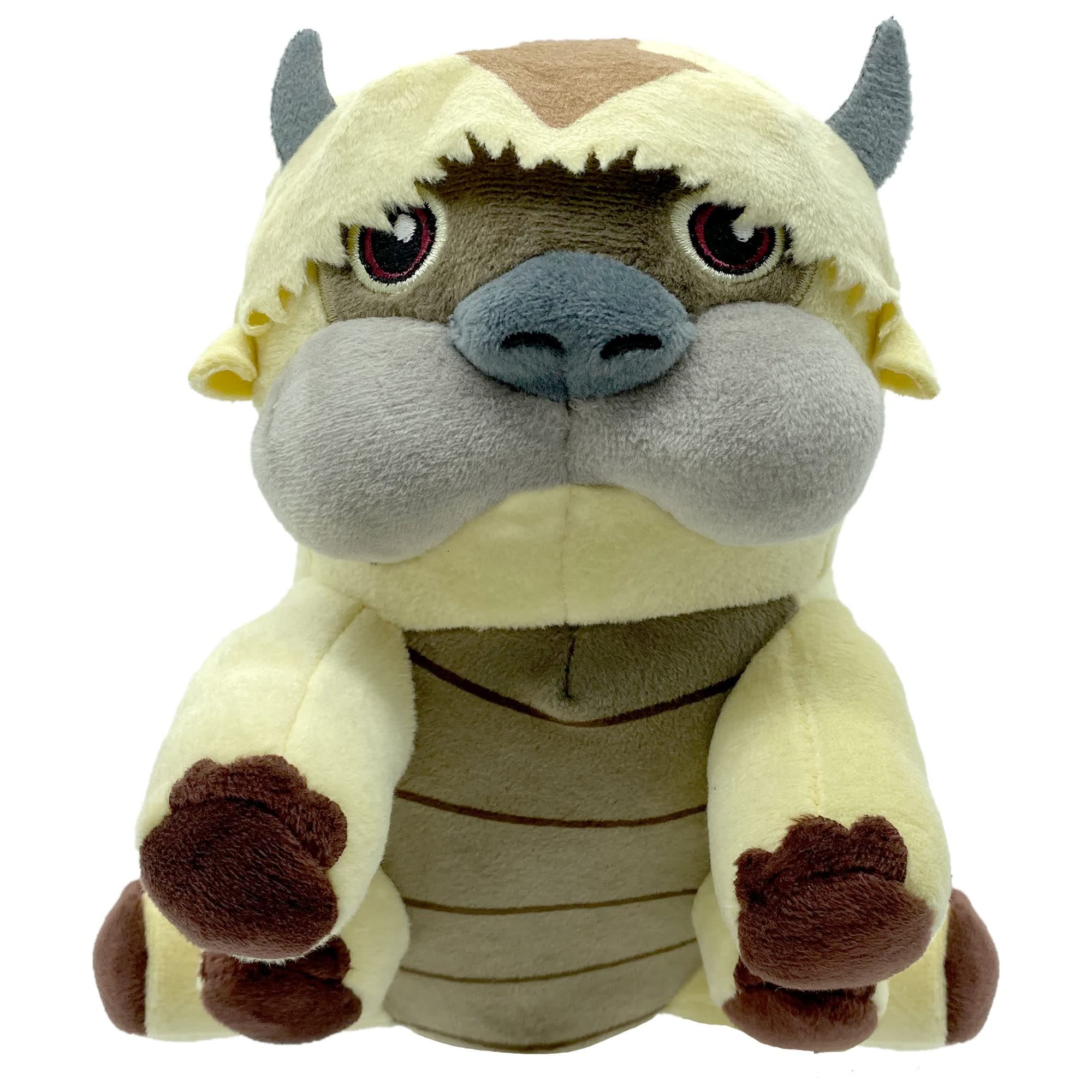 Avatar: The Last Airbender Appa Small Plush Toy, 7.5-in Stuffed Figure from Nickelodeon TV Series for Fans of All Ages