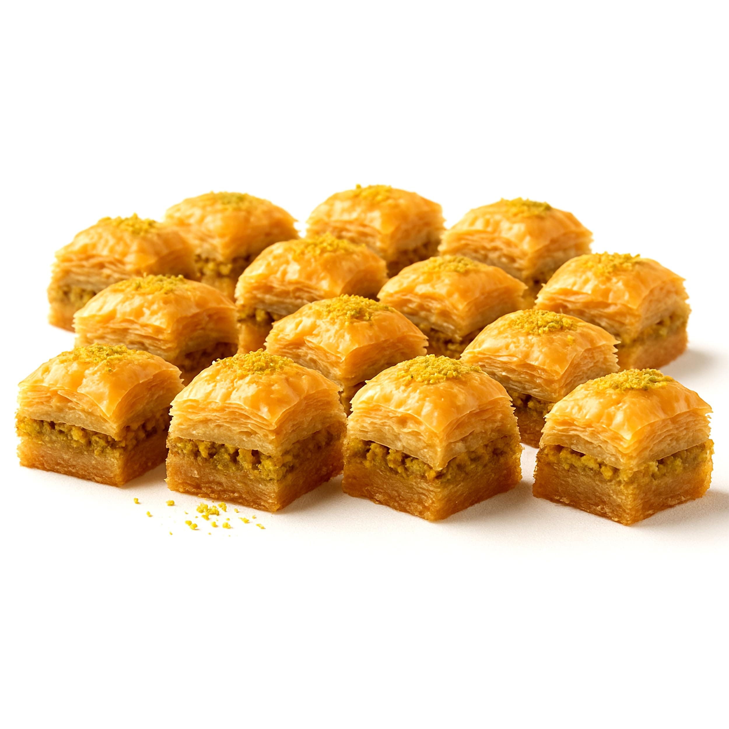 Shatila Food Products Baklawa, Pistachio Baklava Pastry, Mediterranean Sweets...