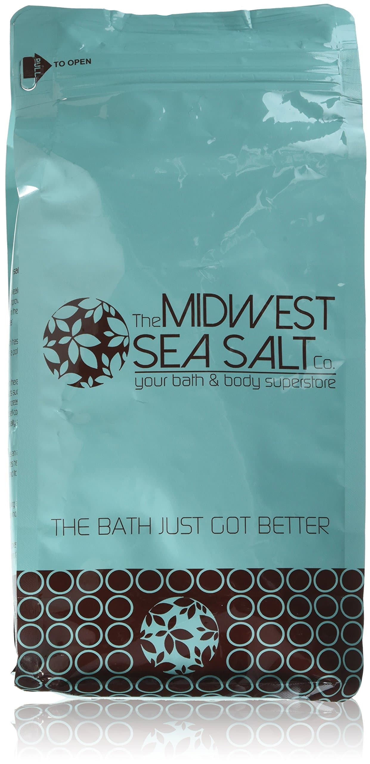 Eucalyptus & Spearmint Mediterranean Sea Bath Salt Soak - 5lb (Bulk) - Fine Grain