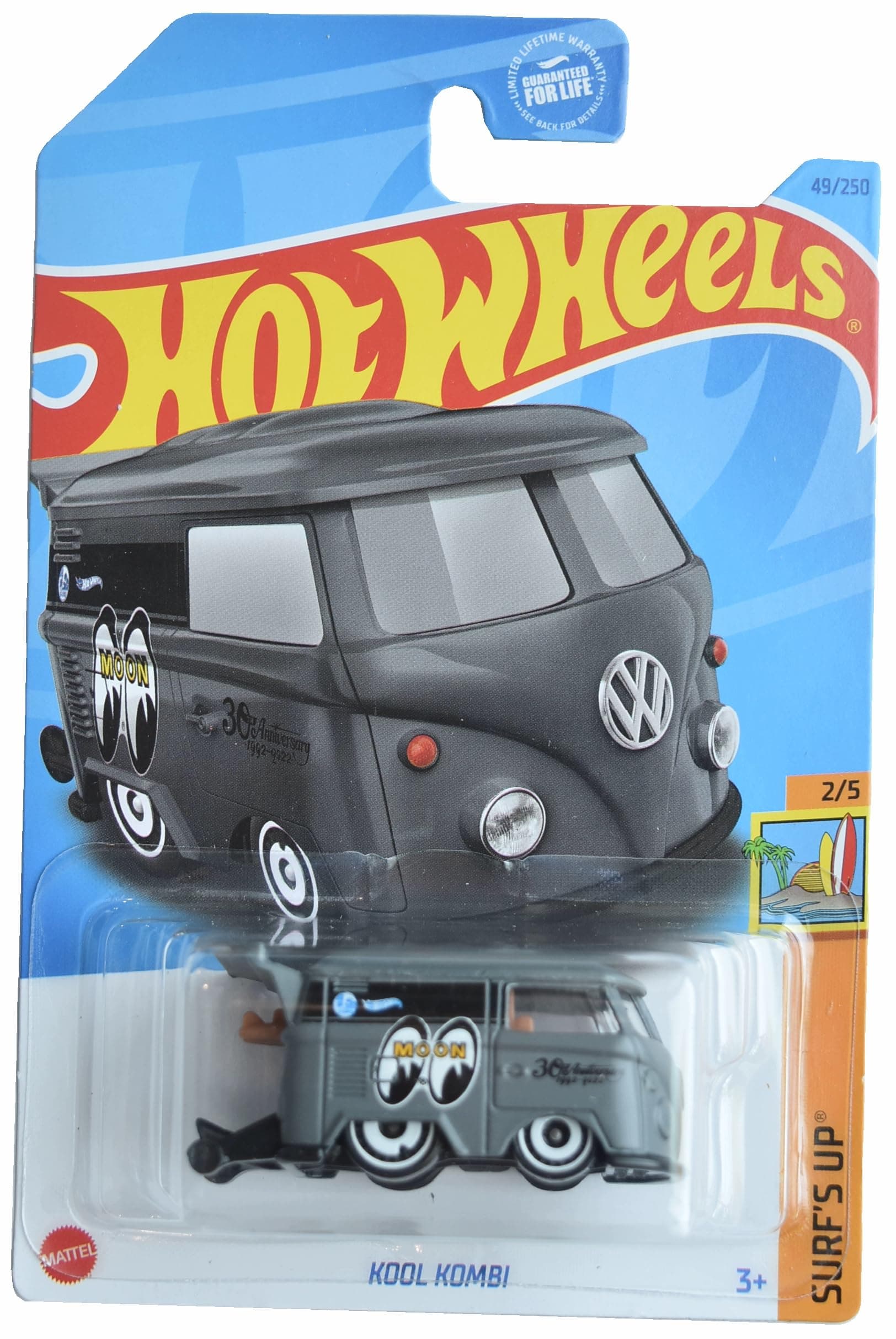 Hot Wheels Kool Kombi, Surf's Up 2/5 [Gray] 49/250