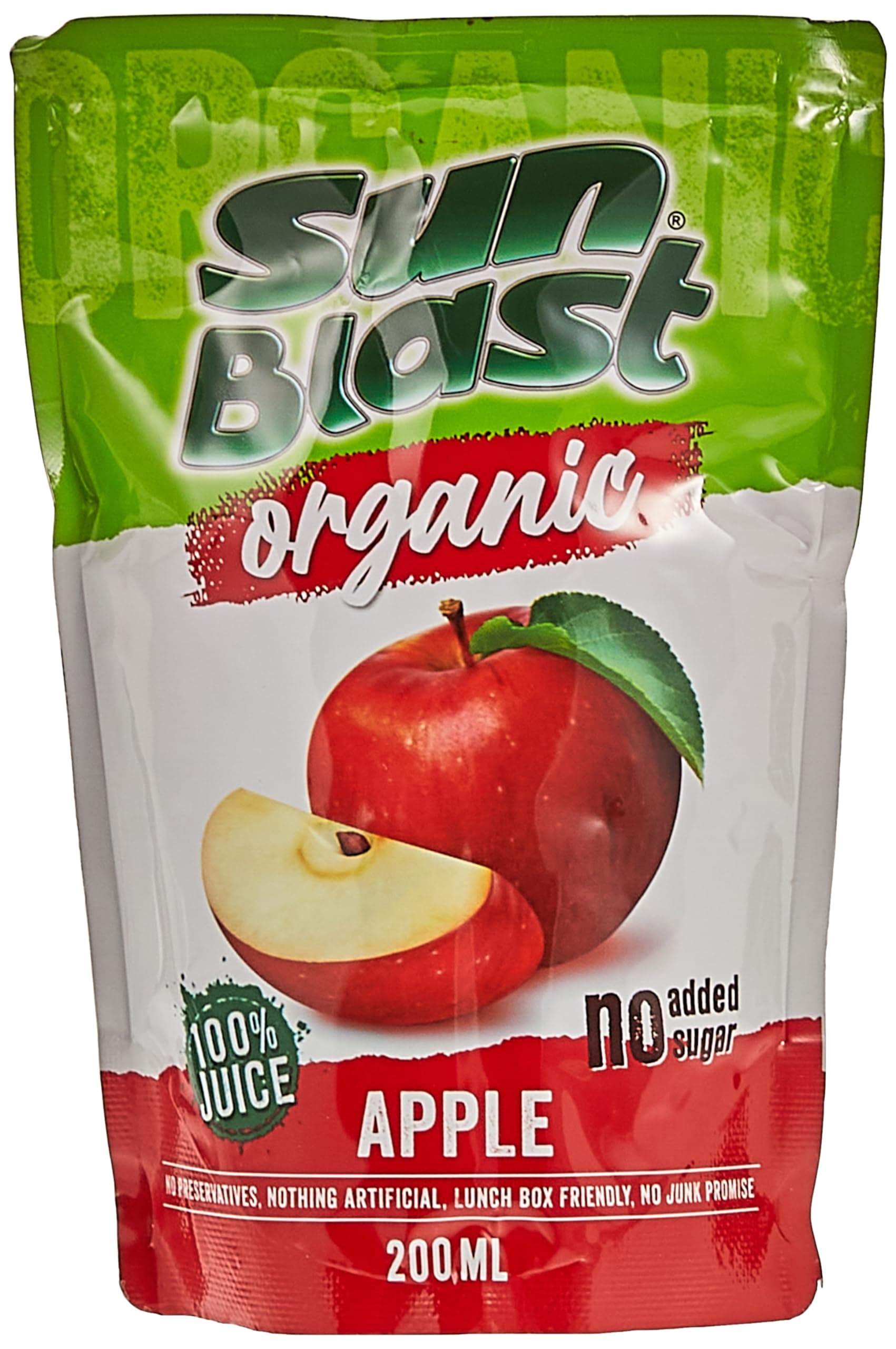 Organic Apple Juice - 10 x 200 ml