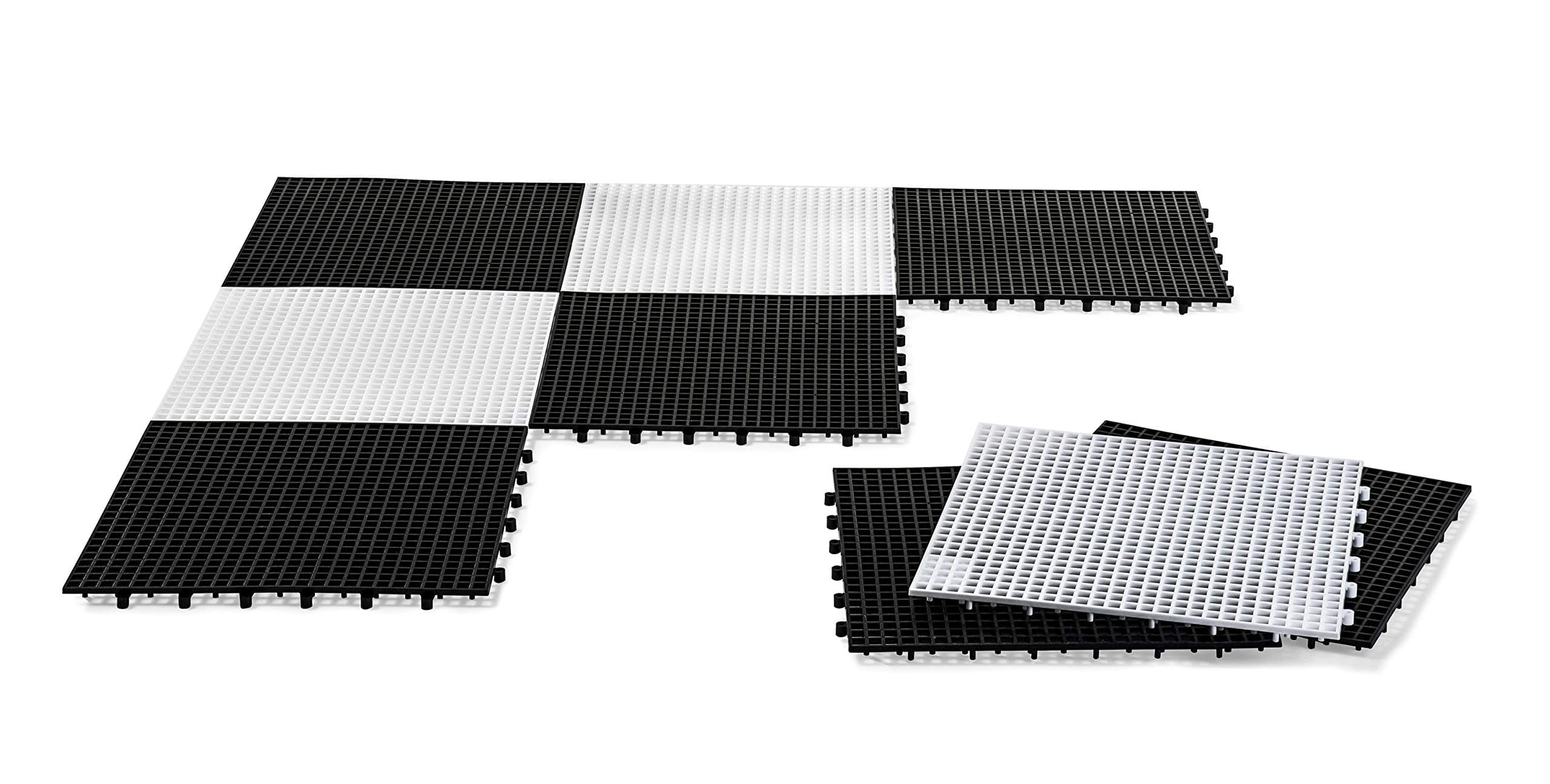 rolly toys | Giant Chess and Checker Game Board - 10 x 10 Feet - 35 x 35 cm - Black and White | 218752
