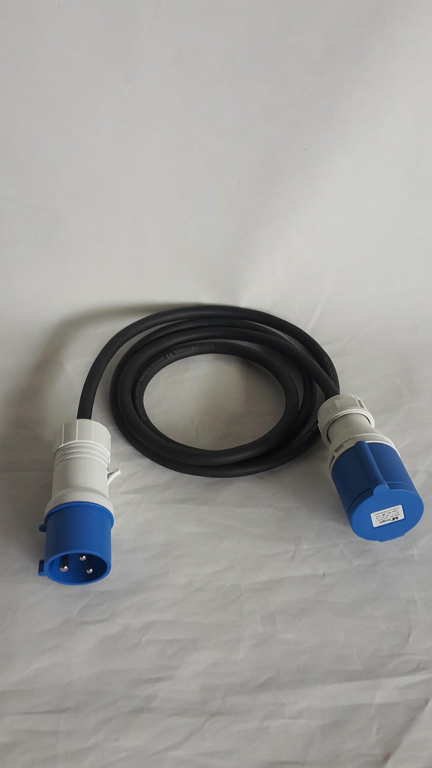 32 Amp, 230 Volt 3 Pin Welding Extension Connection Lead Rubber Cable 32 amp 3 x 6mm x 2.5 Meter