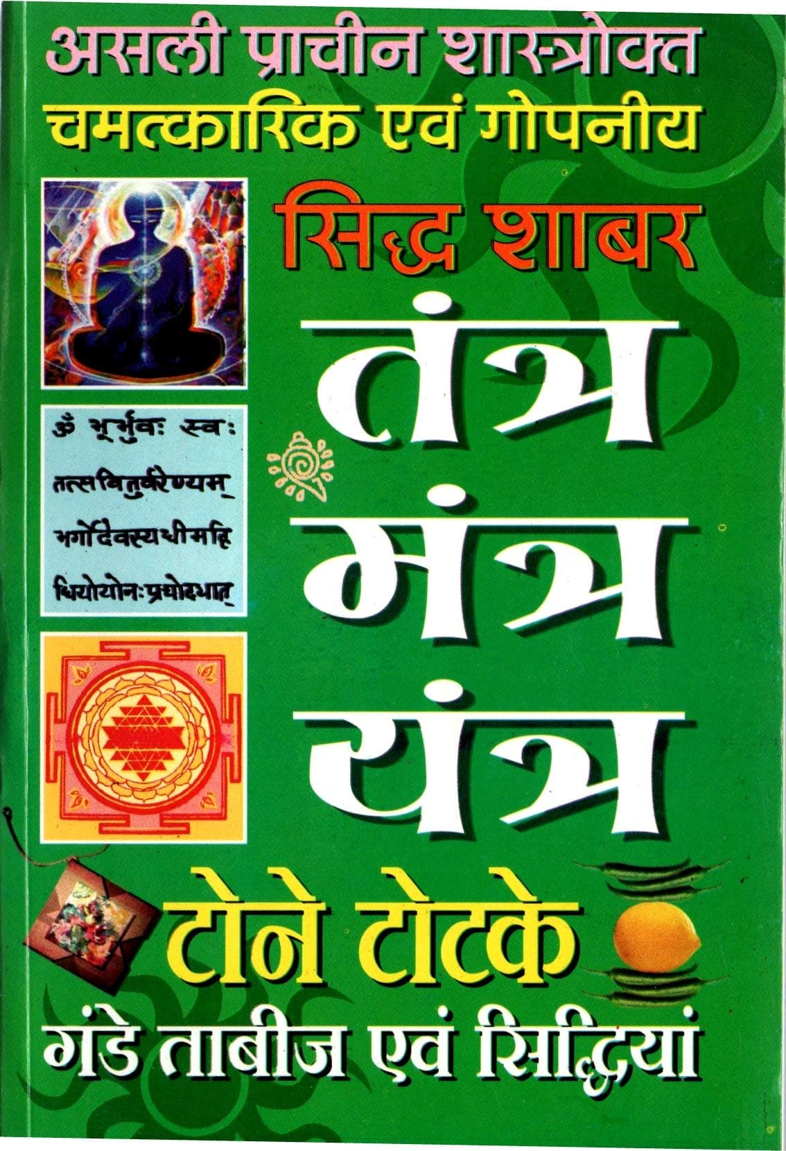 Sidhha Shabar Tantra Mantra Yantra - Tone Totke [Paperback] Pandit Prem Kumar Sharma; Hindi and 1038 Pages