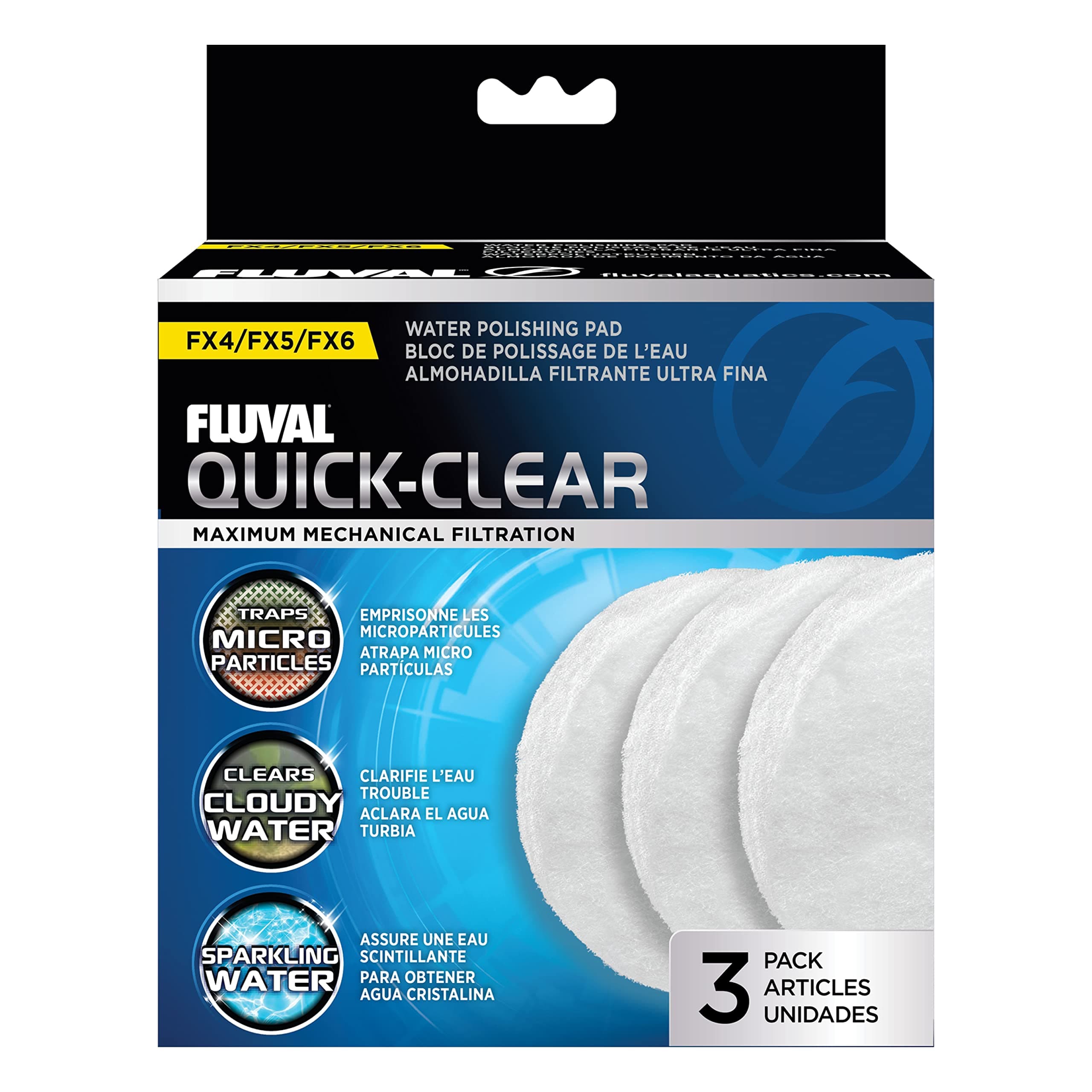 Fluval Water Polishing Pad for Fluval FX4, FX5 and FX6 External Filters