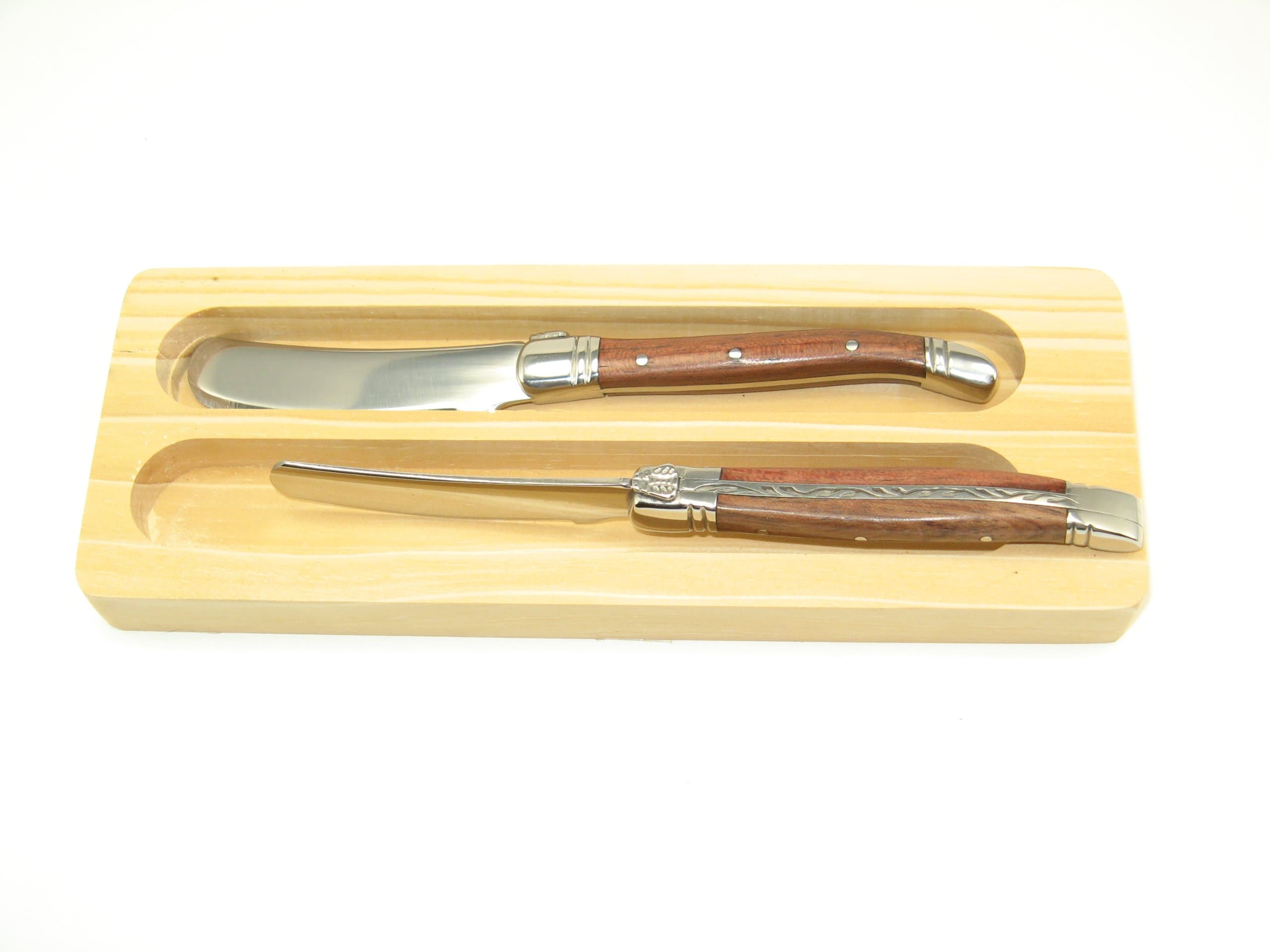 Fleur de Lys Laguiole Rosewood spreaders