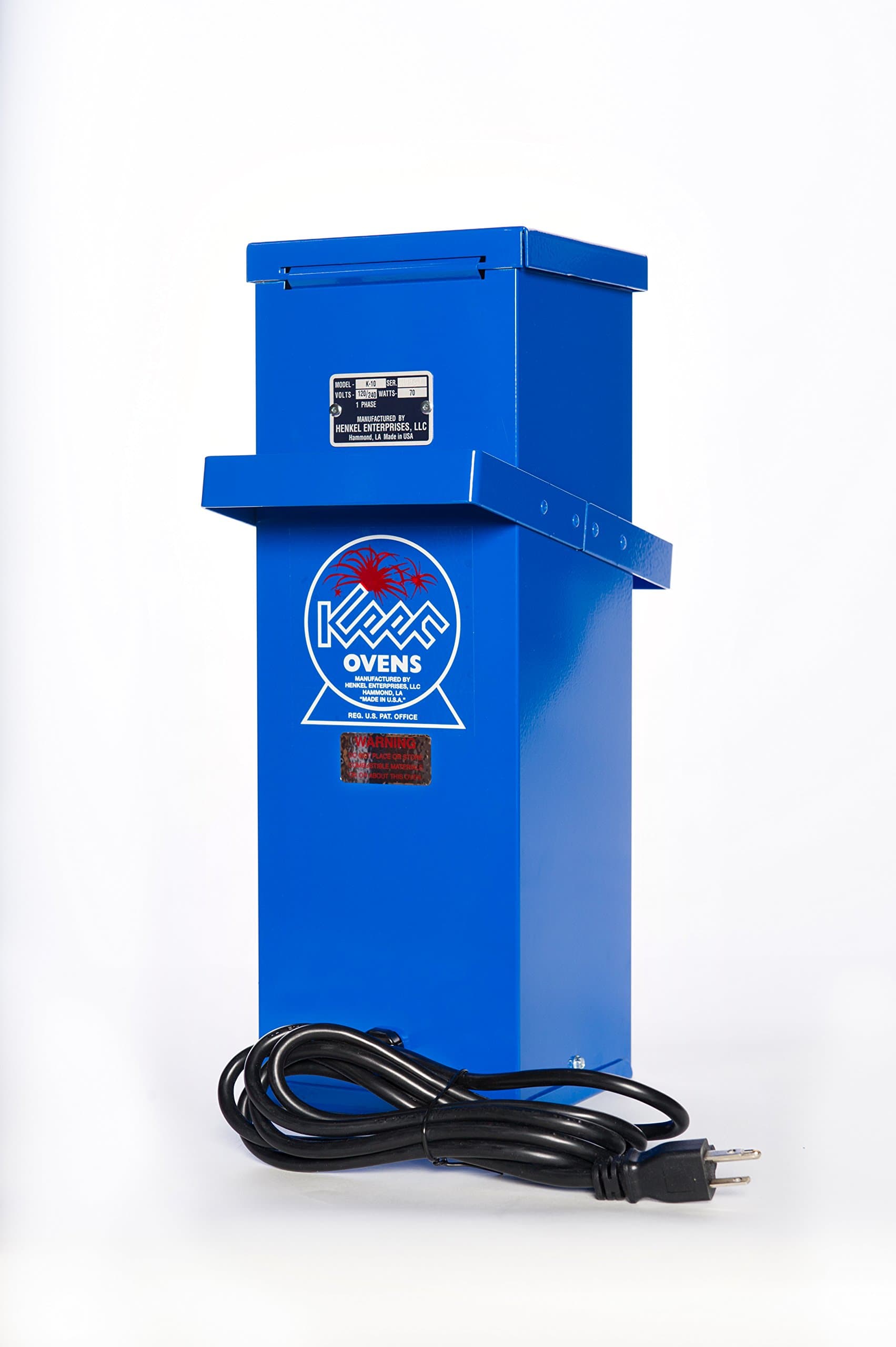 Keen K-10 Portable Welding Rod Oven - Dual 120V/240V - Made in USA