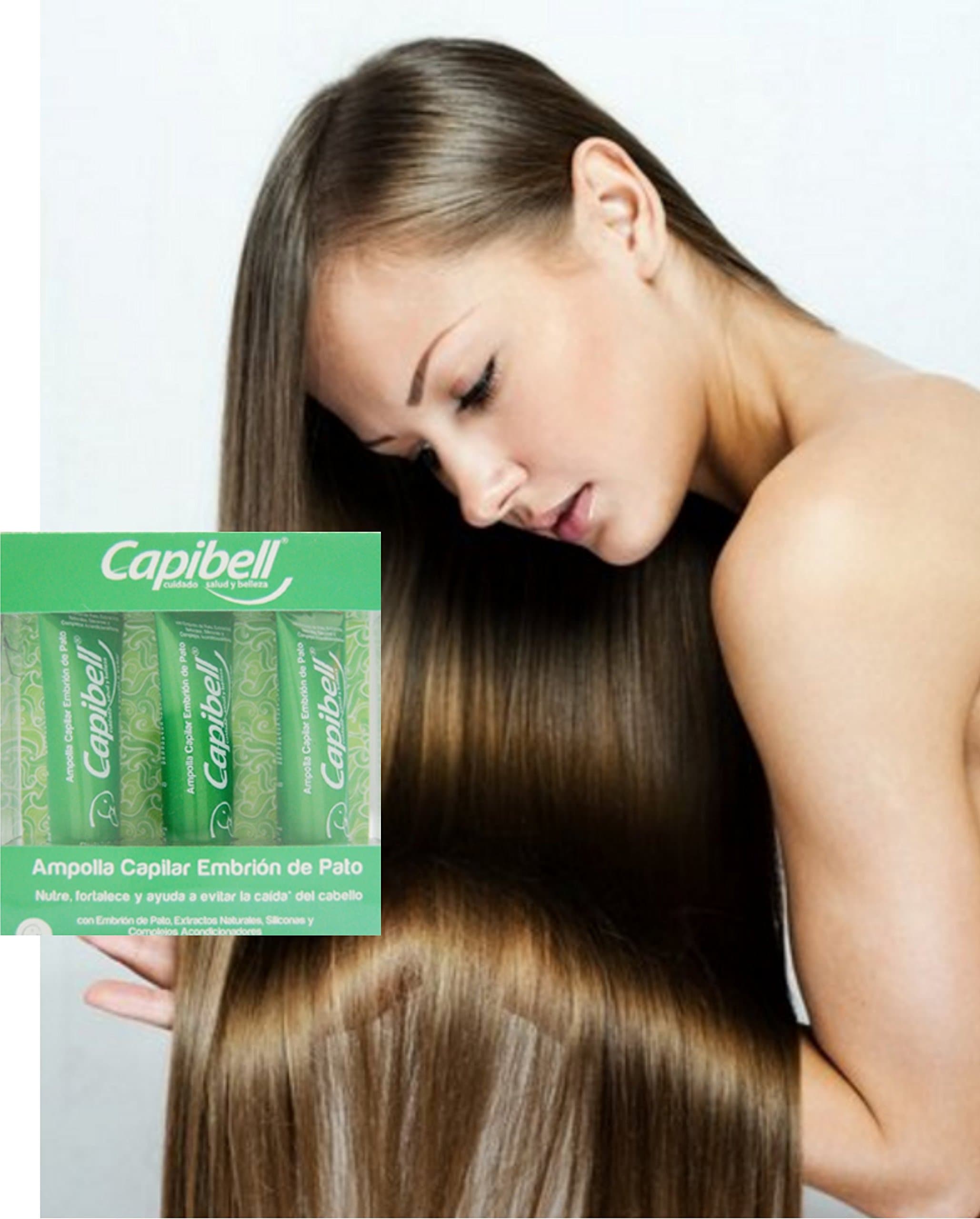 CAPIBELL-Embrion de Pato Ampolla Tratamiento anti caida (BOX 3PCS)