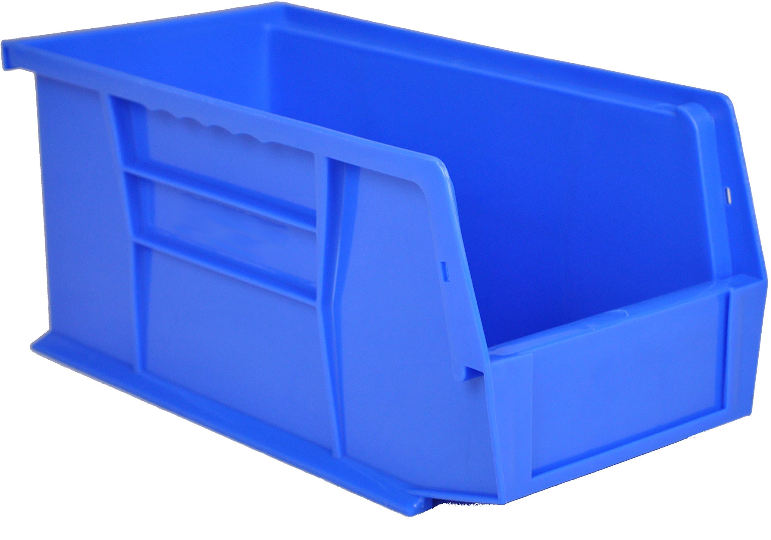Pack of 20 x Rhino Tuff Bin30 Blue Plastic Storage Parts Bins - Stacking Component Box Ideal for Garage Workshop or Warehouse Picking Bin