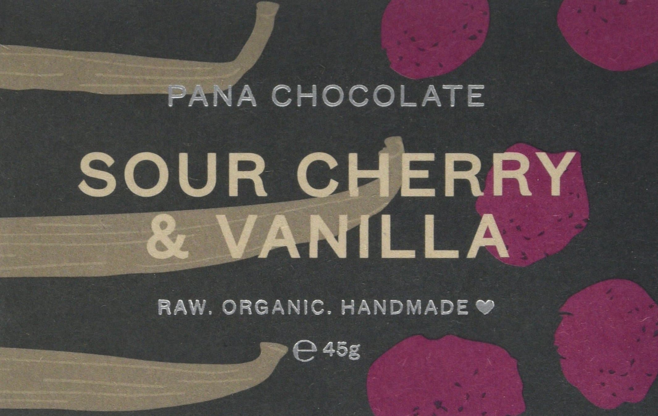 Pana Chocolate Sour Cherry & Vanilla - 3 Bars