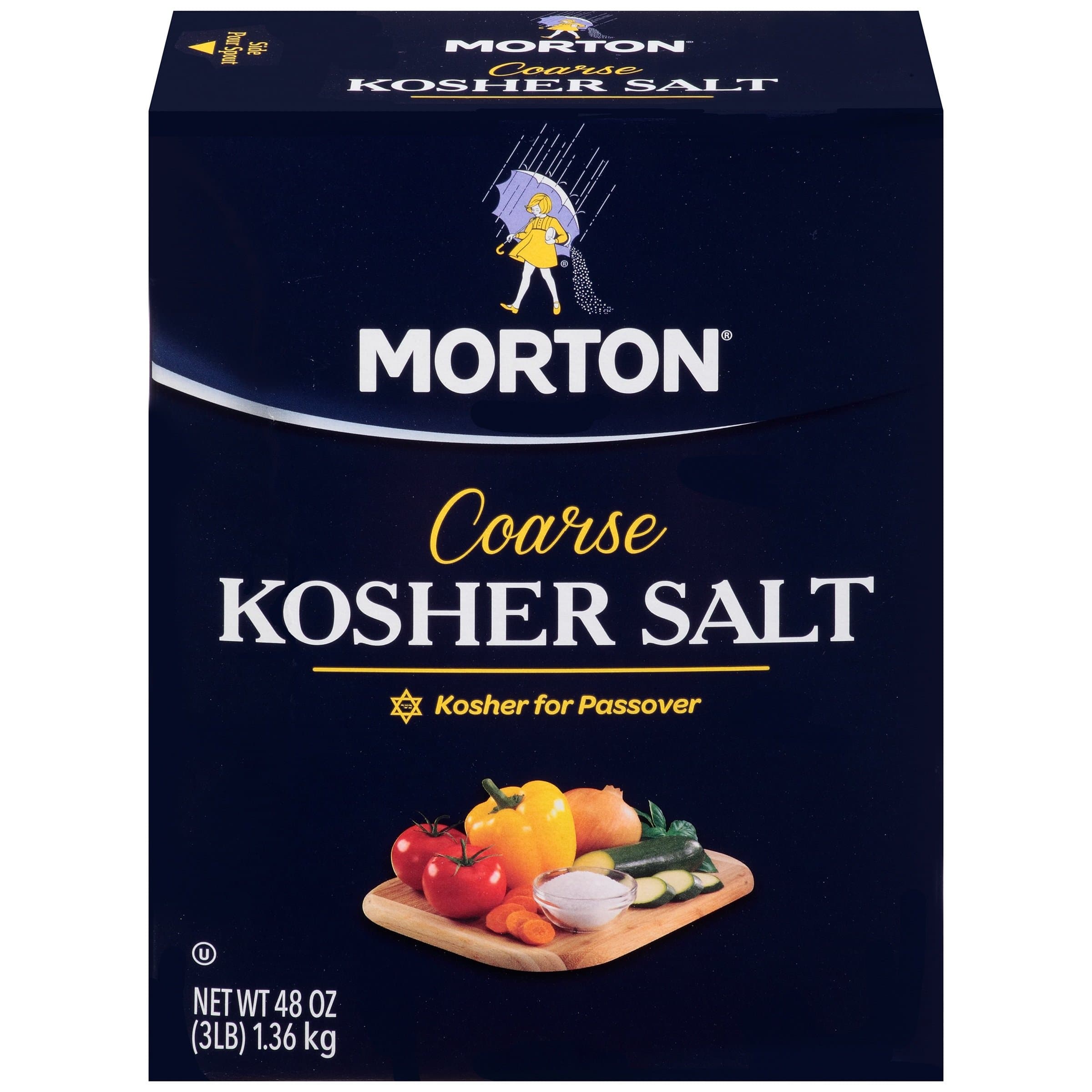 Kosher Salt-Coarse, 48 Ounce