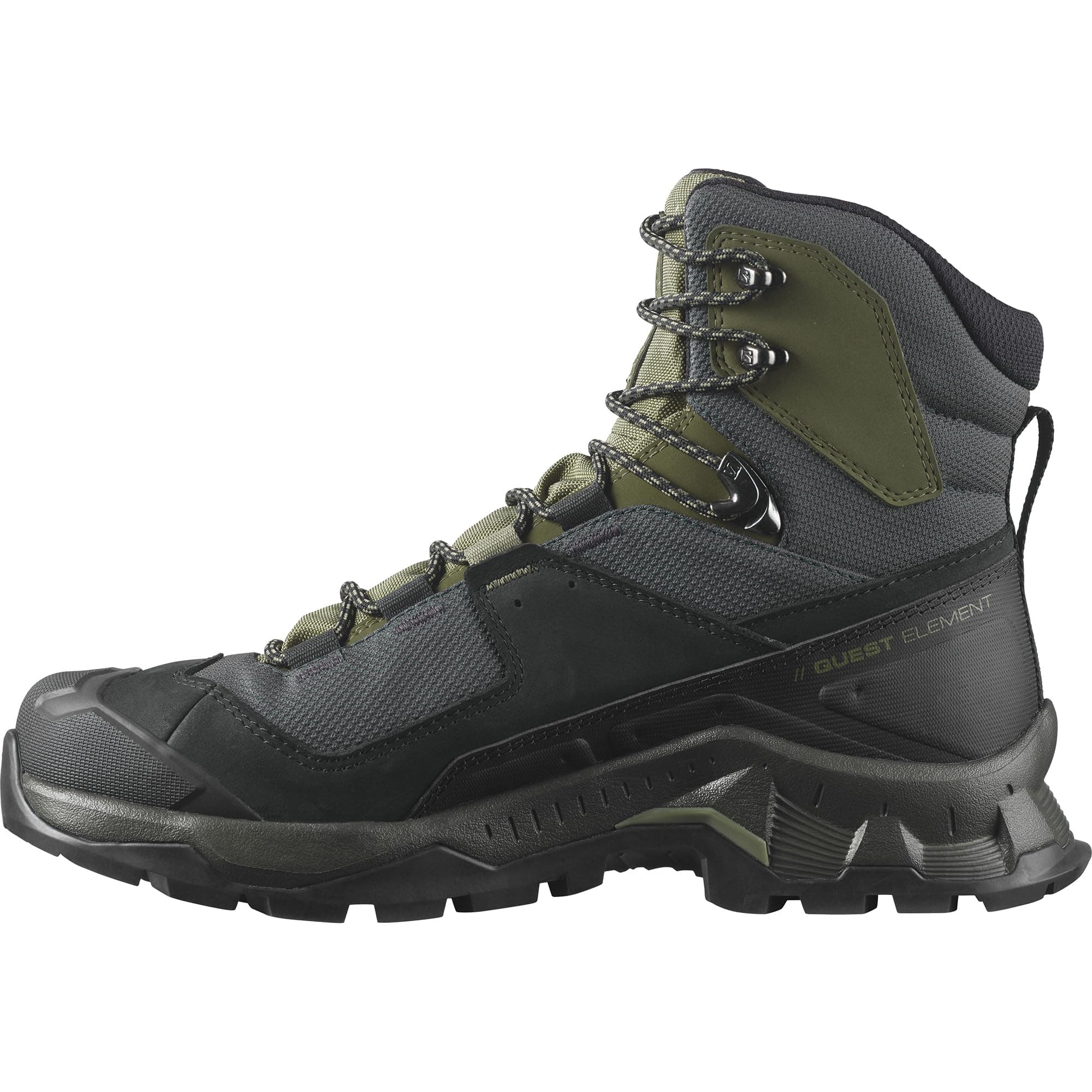 Salomon Men’s Quest Element Gore-Tex, Waterproof Neutral Leather Hiking Boots